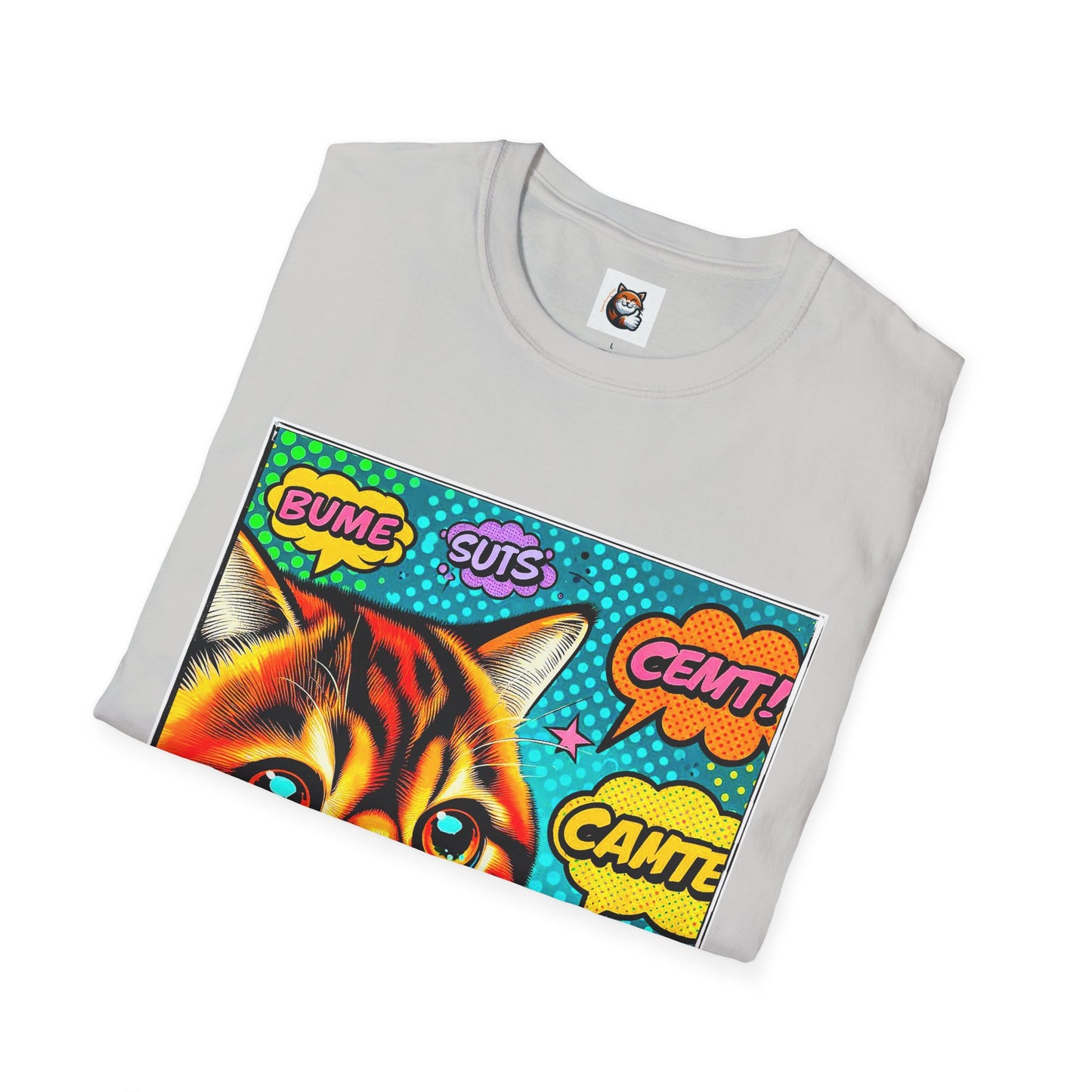 Exotic Shorthair Cat Unisex Softstyle T-Shirt