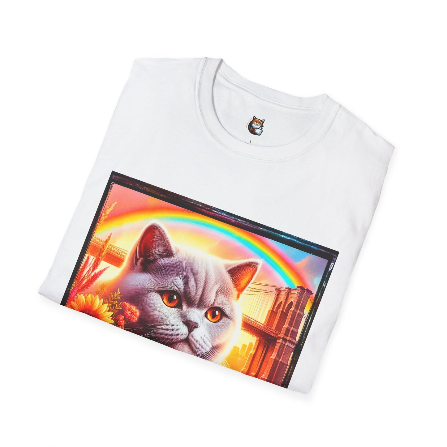 British Shorthair Unisex Softstyle T-Shirt