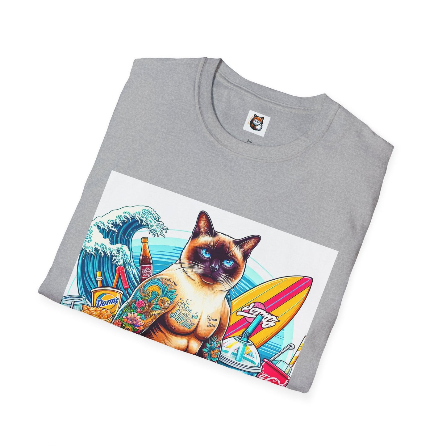 Siamese Cat beach hottie