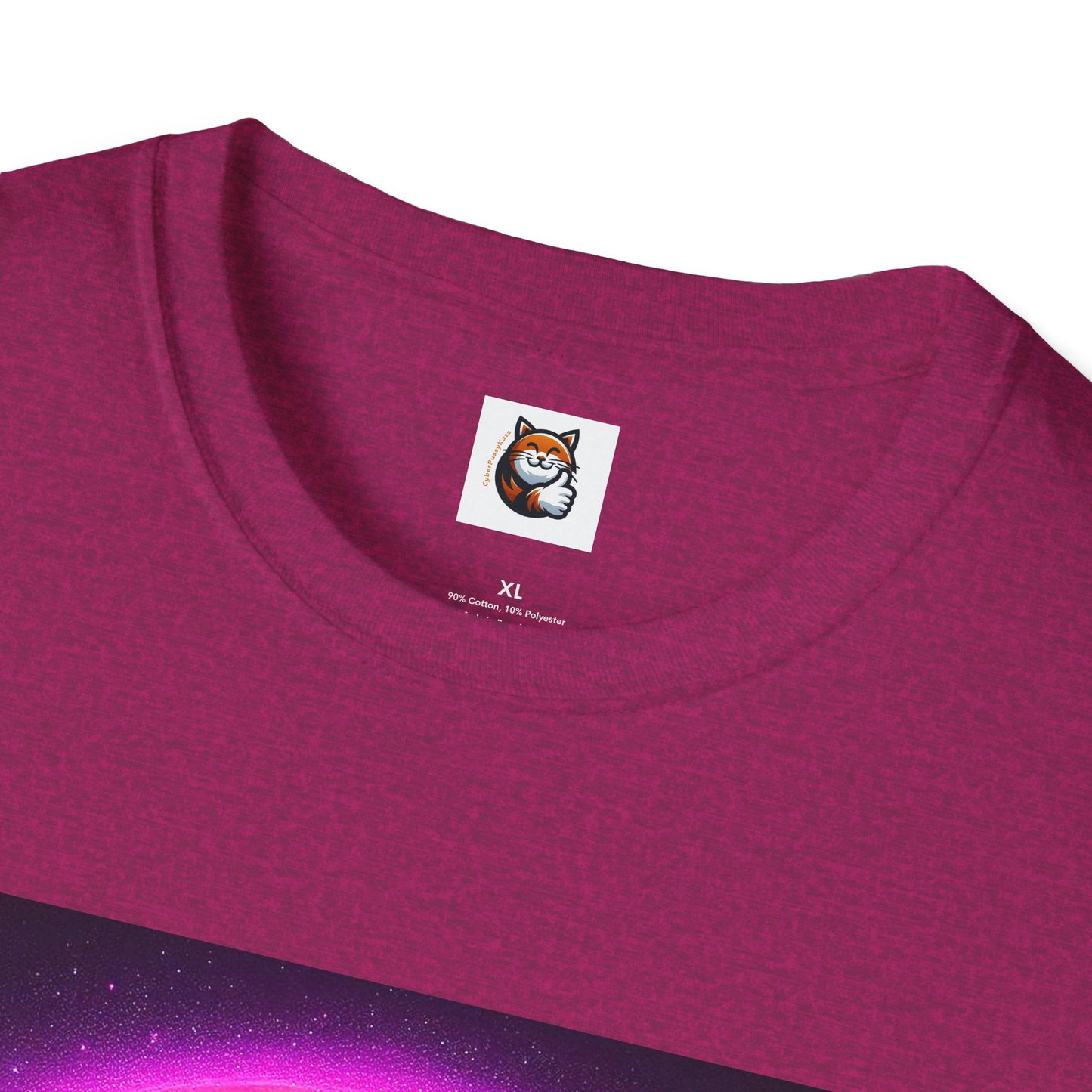 Siamese Cat purple rainbow