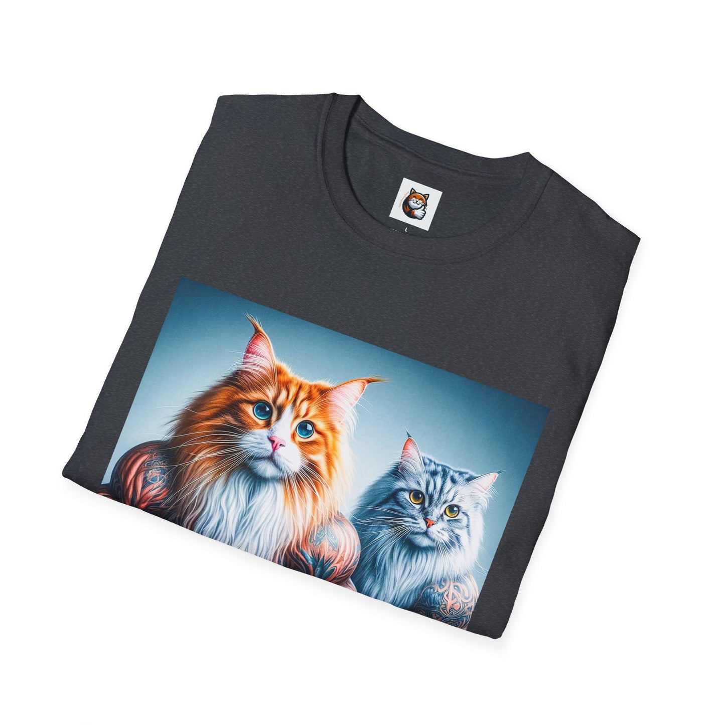 Norwegian Forest Cat Unisex Softstyle T-Shirt