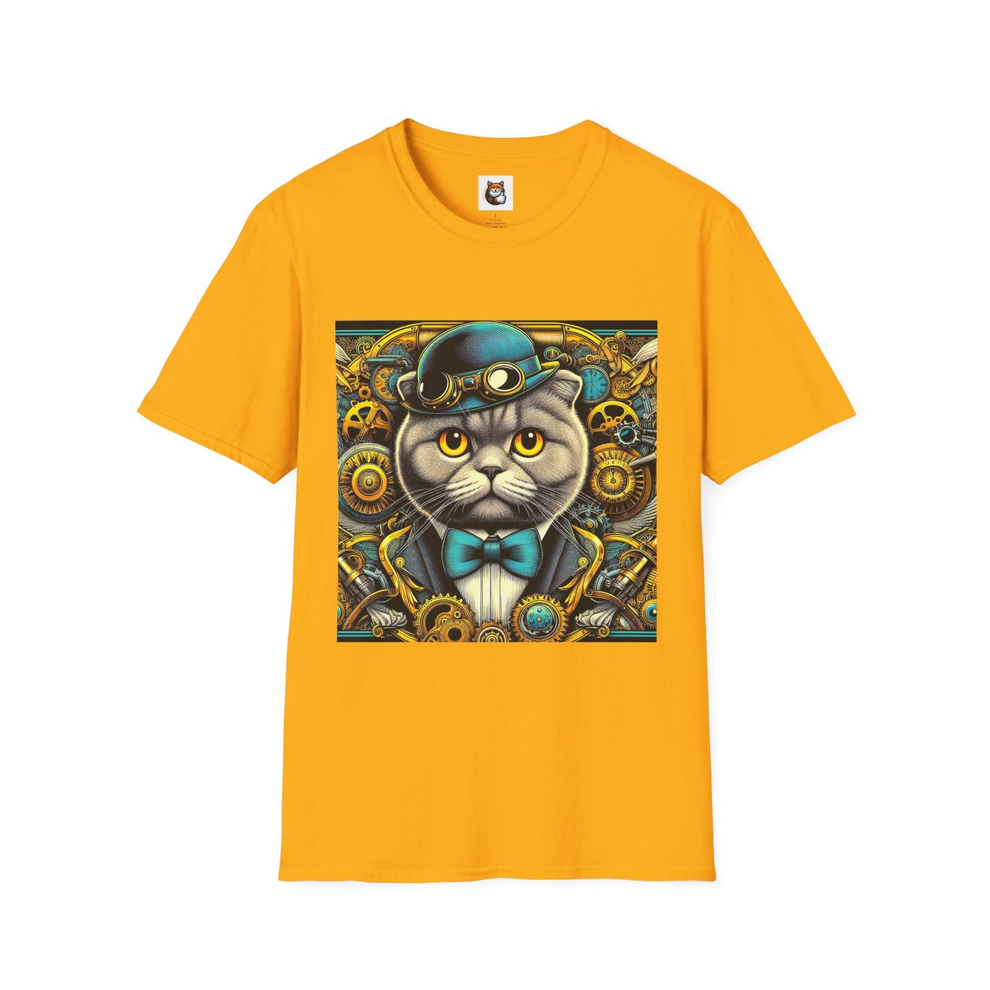 Scottish Fold  steam punk T-Shirt