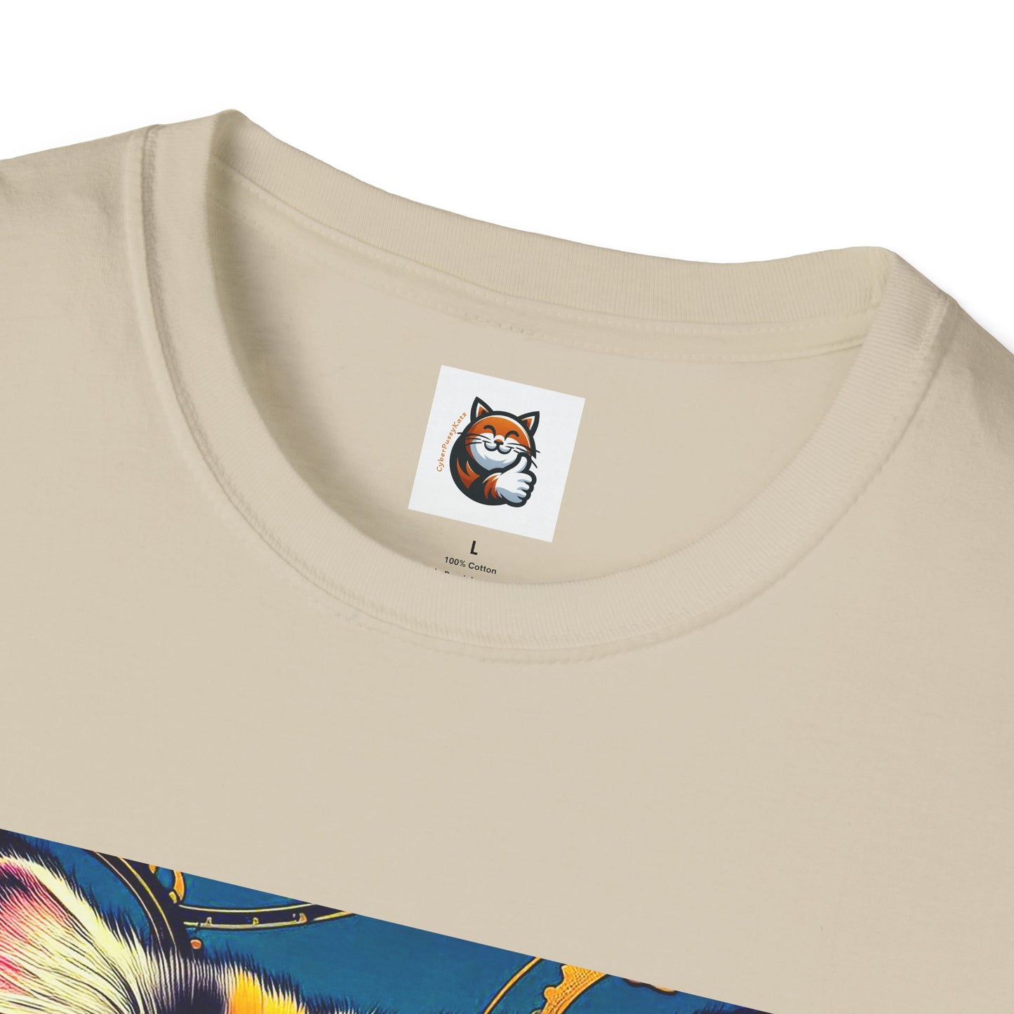 Persian Cat Unisex Softstyle T-Shirt