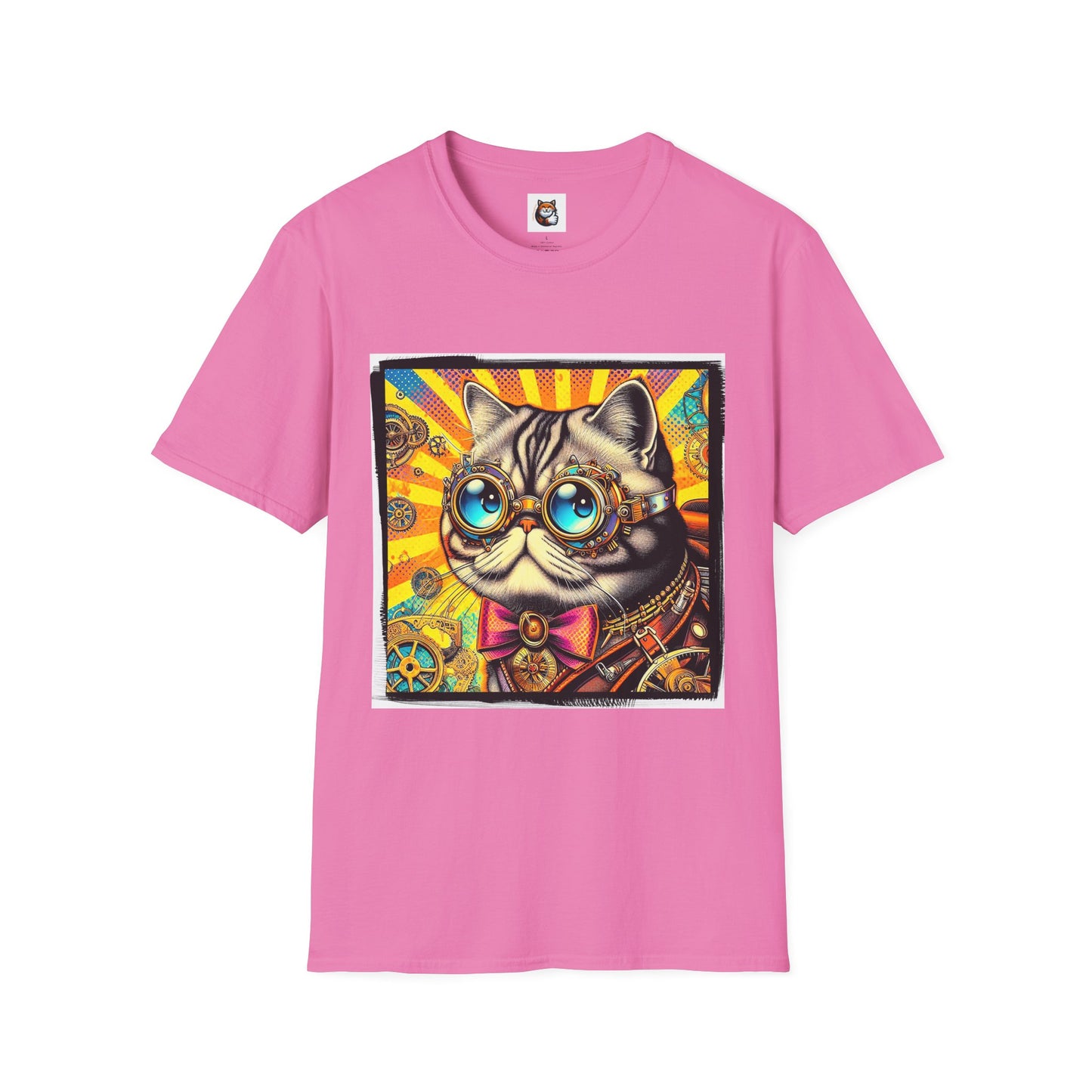 Exotic Shorthair Cat Unisex Softstyle T-Shirt