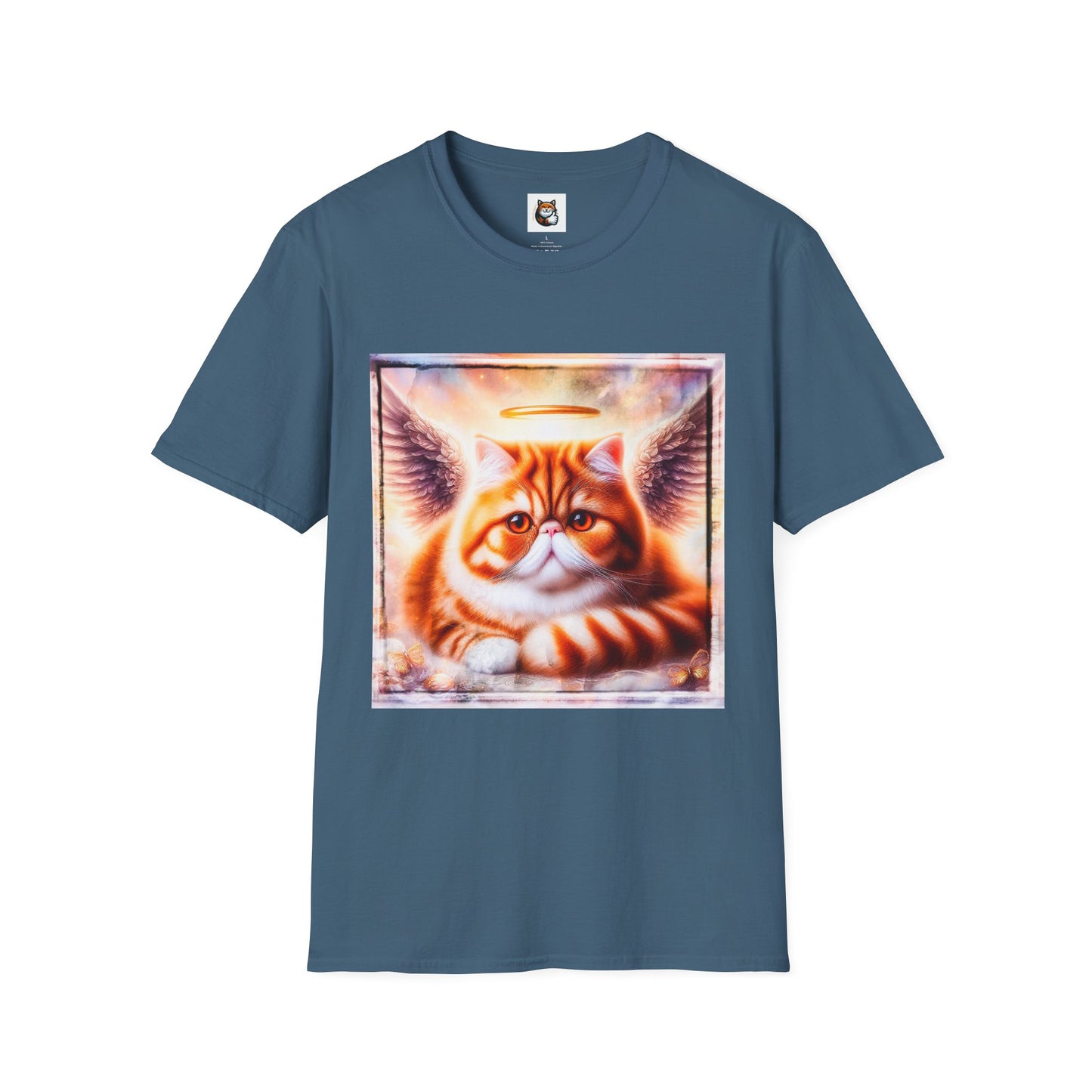 Exotic Shorthair Cat Unisex Softstyle T-Shirt
