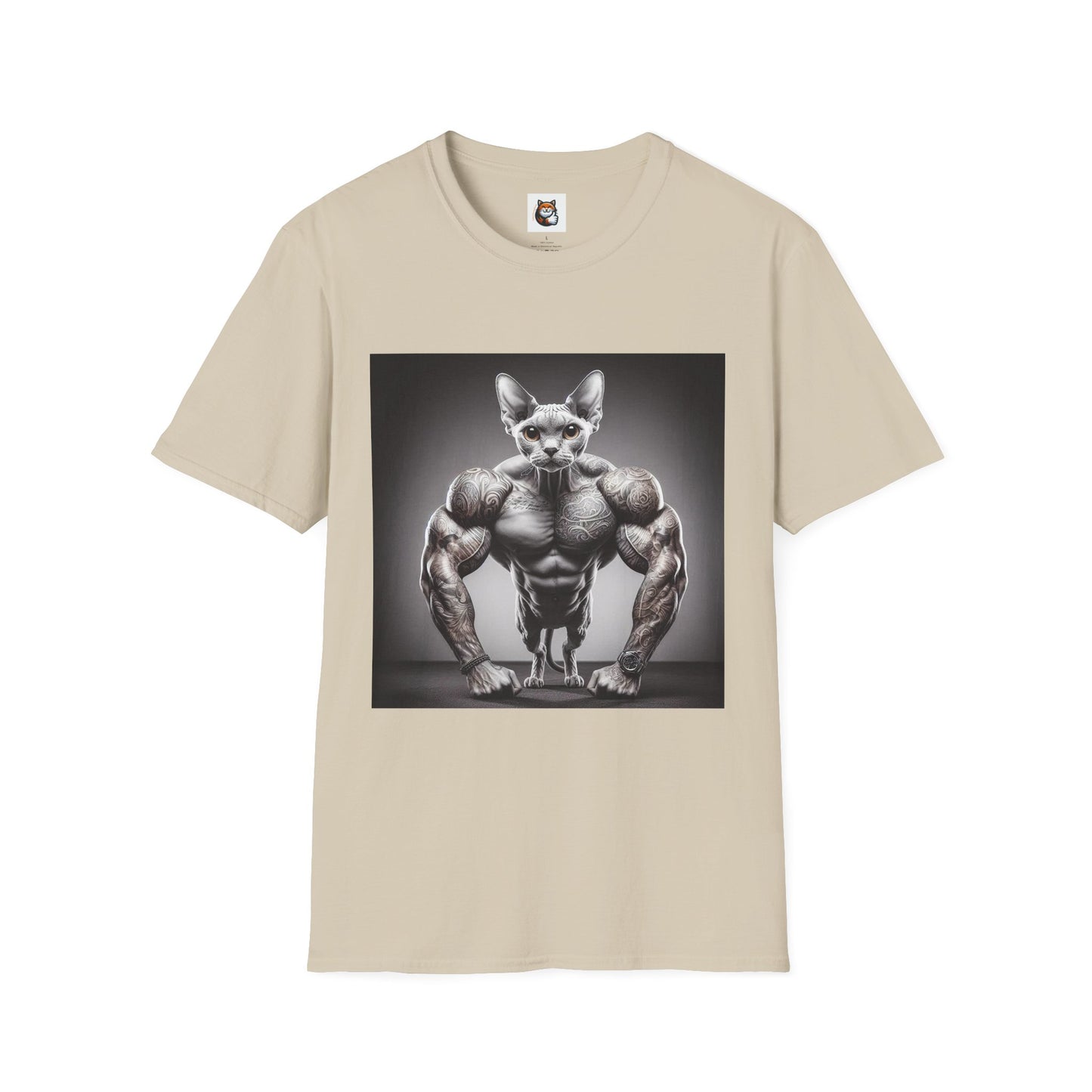 Devon Rex Cat Unisex Softstyle T-Shirt