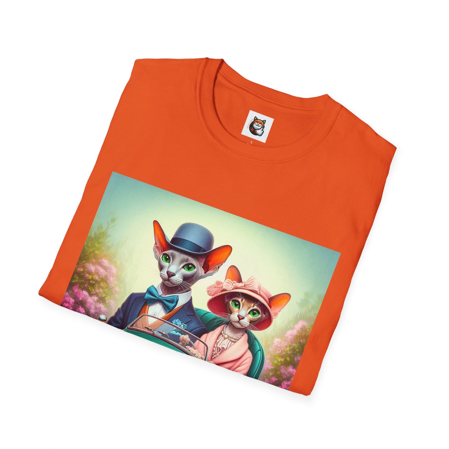 Wacky Oriental Shorthair Unisex Softstyle T-Shirt