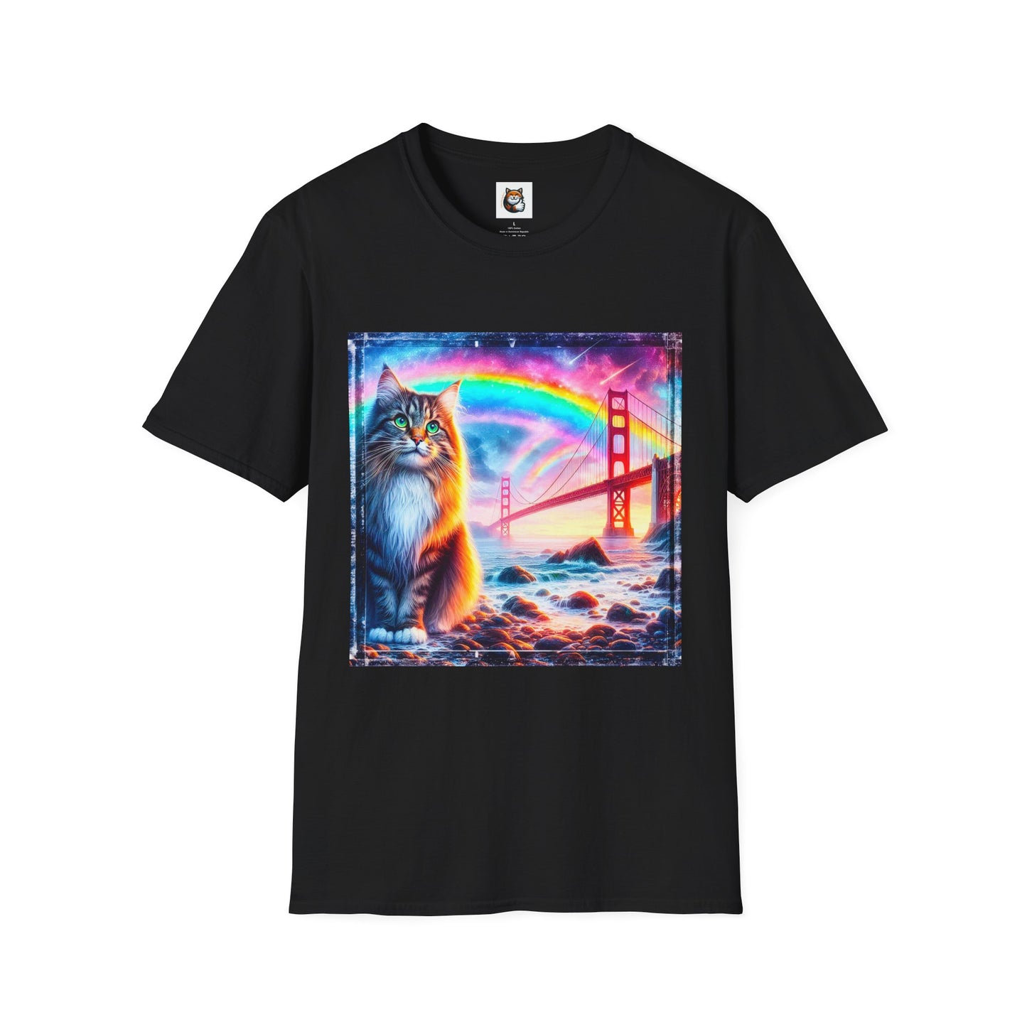 Norwegian Forest Cat Unisex Softstyle T-Shirt
