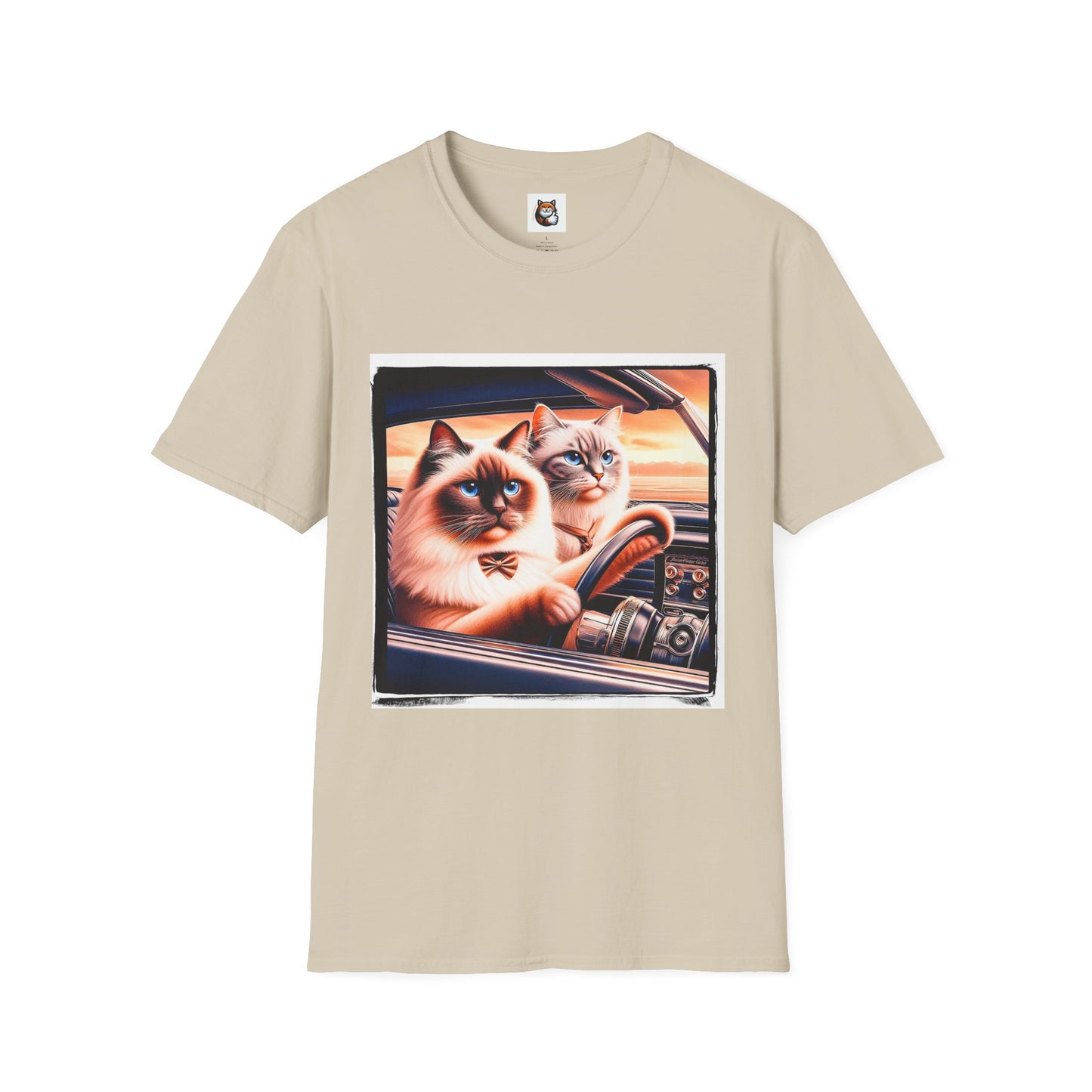 Wacky Birman Unisex Softstyle T-Shirt