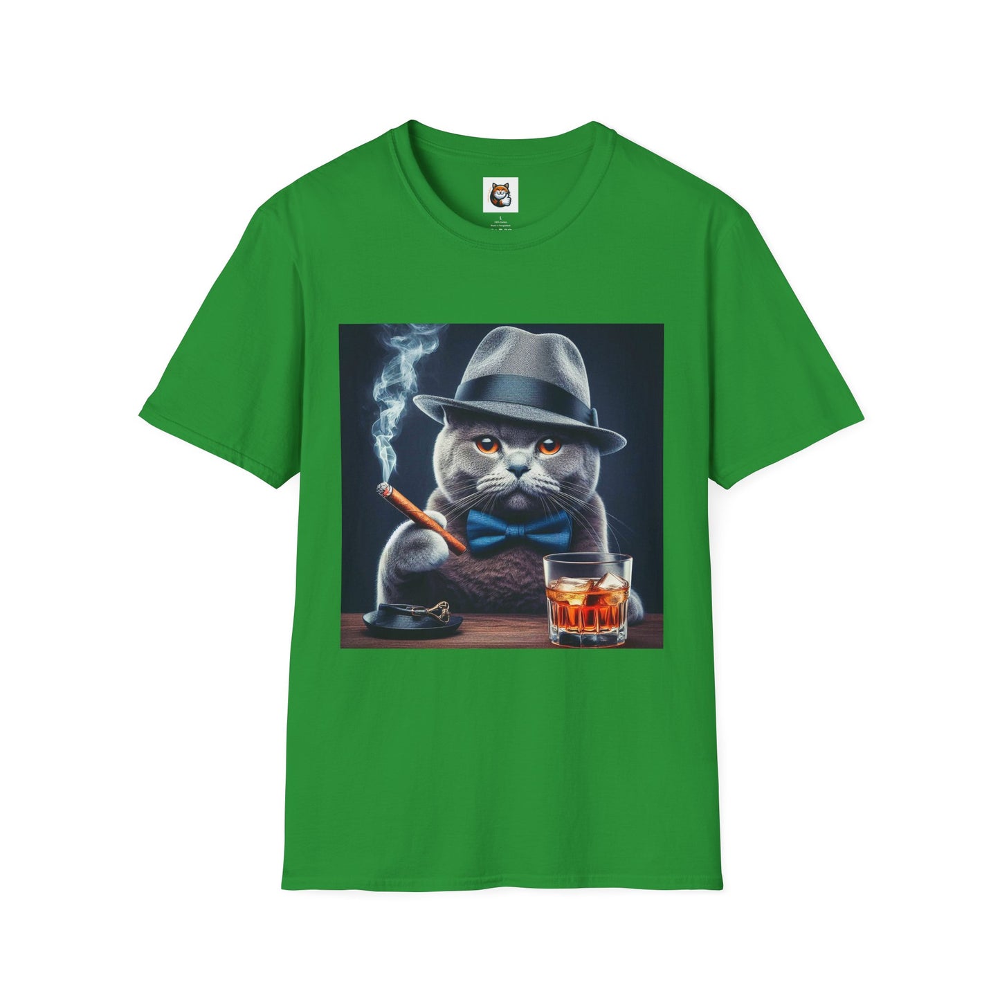 Russian Blue Cat cigars shirt