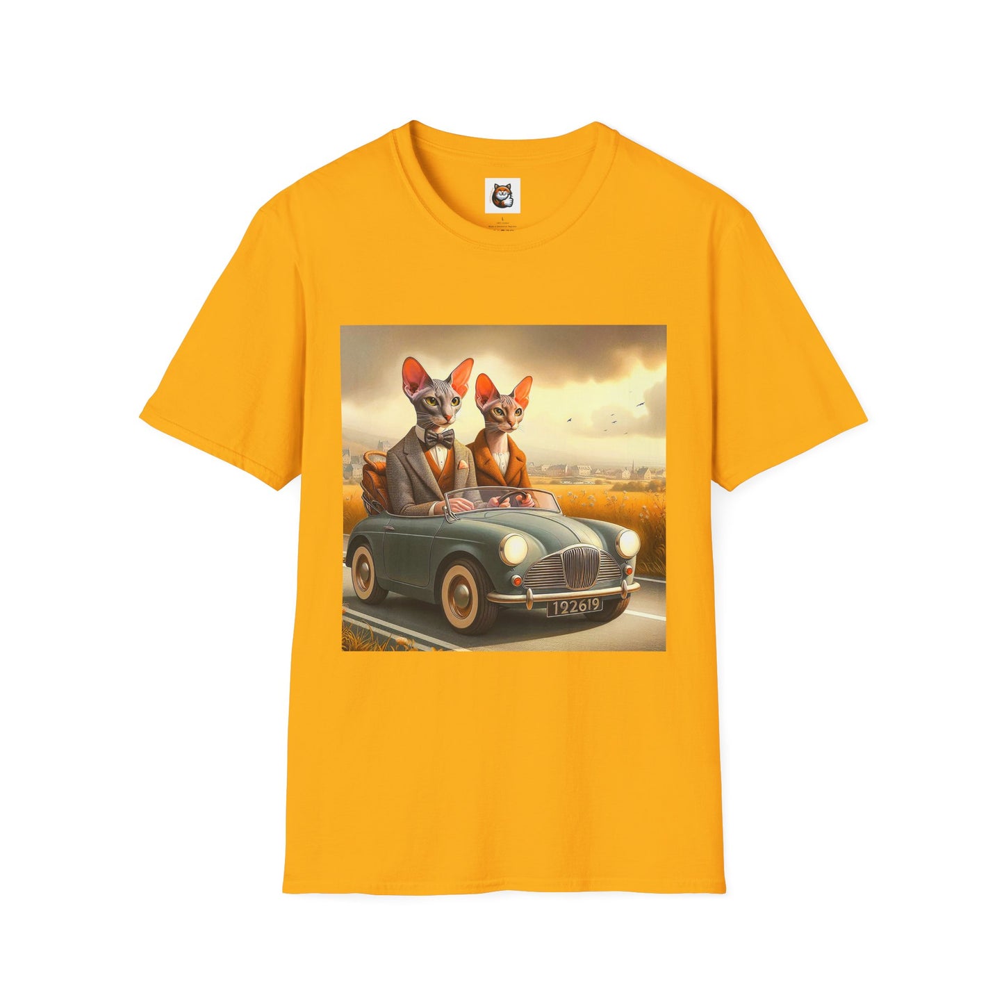 Wacky Oriental Shorthair Unisex Softstyle T-Shirt