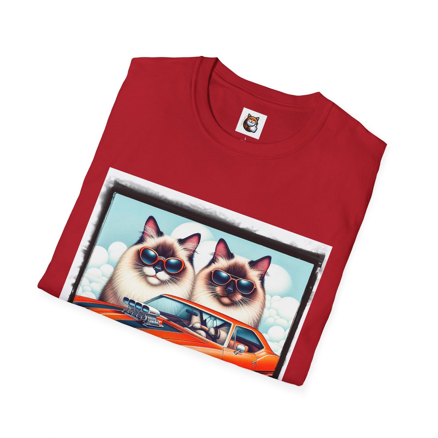 Wacky Birman Unisex Softstyle T-Shirt