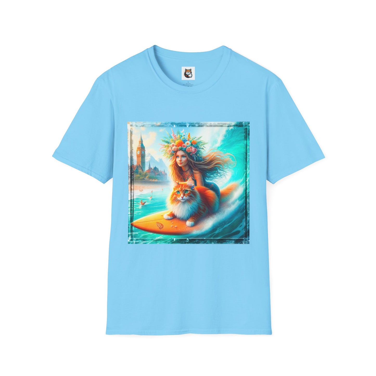 Norwegian Forest Cat Unisex Softstyle T-Shirt