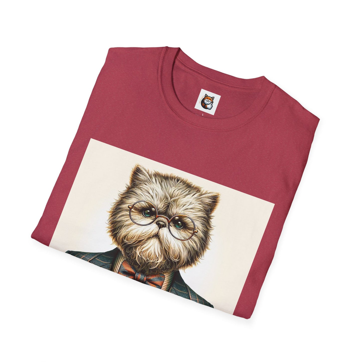 Selkirk Rex Cat T-Shirt old fashioned professional