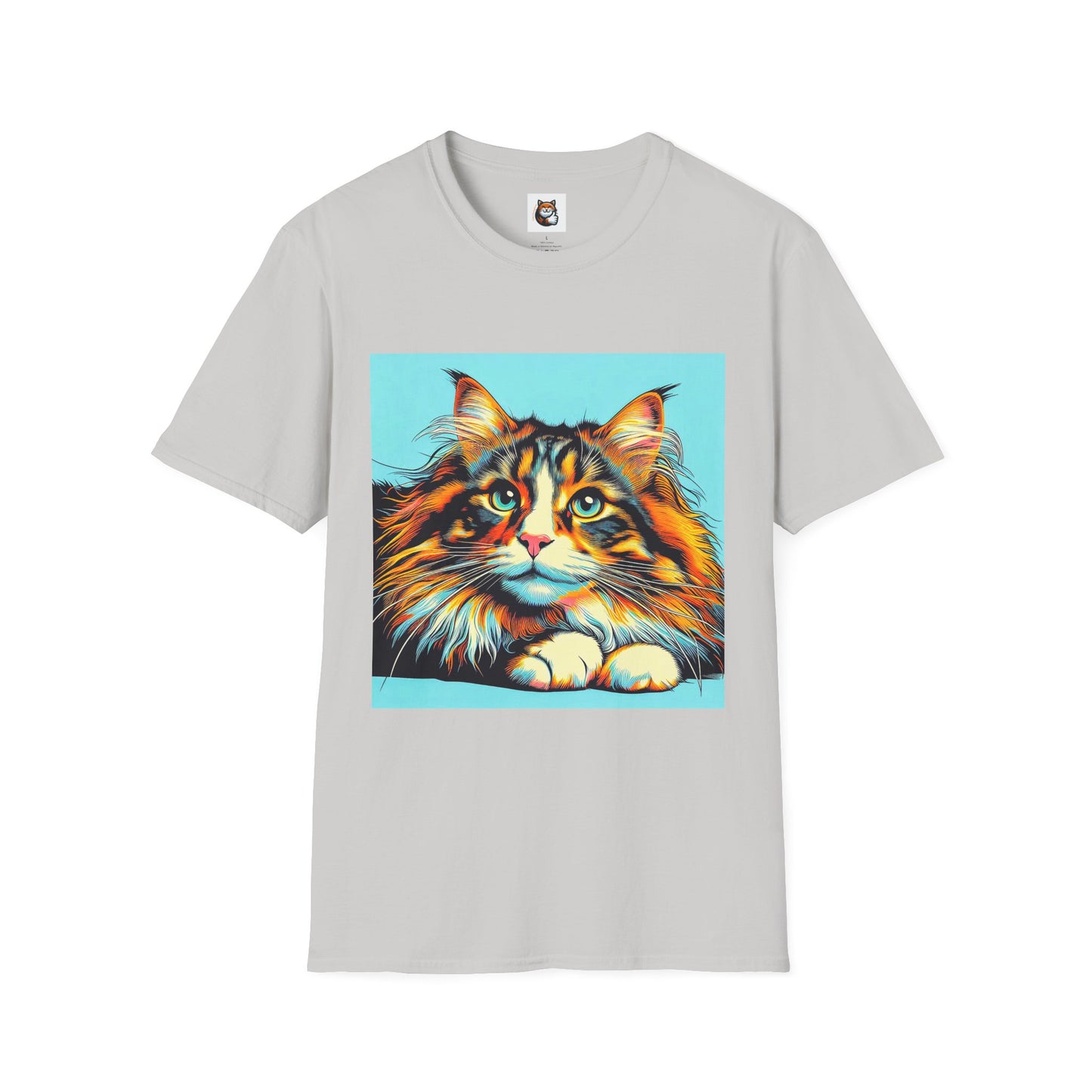 Norwegian Forest Cat Unisex Softstyle T-Shirt