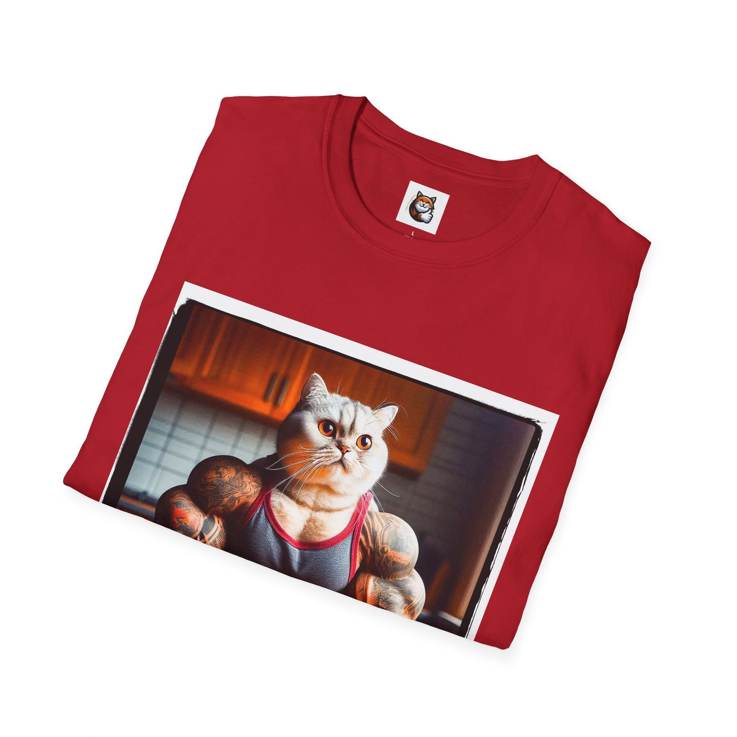 Domestic Cat Unisex Softstyle T-Shirt