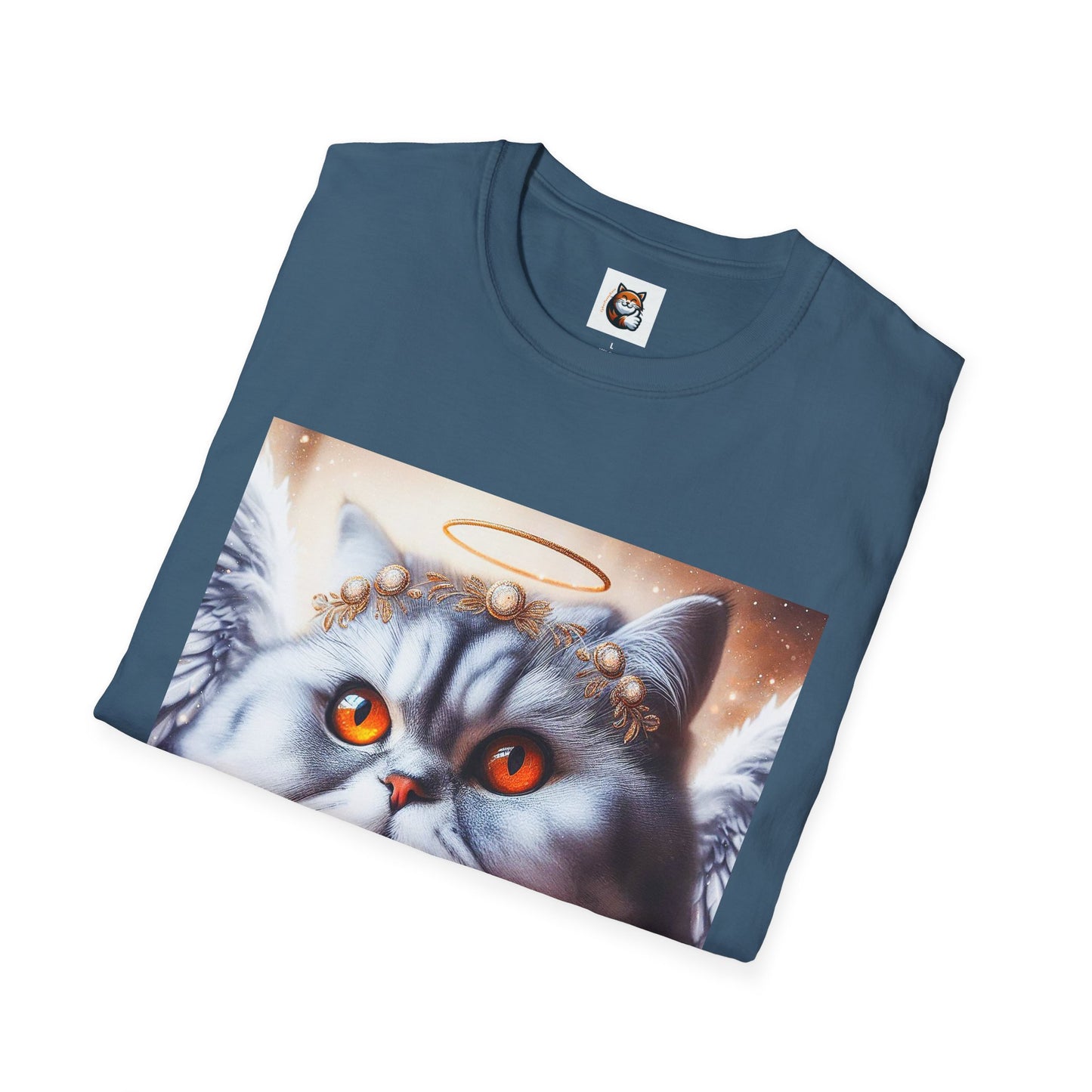 Selkirk Rex Cat T-Shirt heavenly Angel