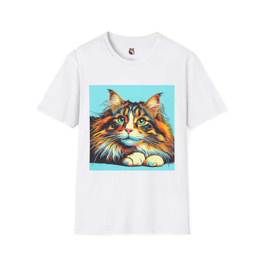 Norwegian Forest Cat Unisex Softstyle T-Shirt