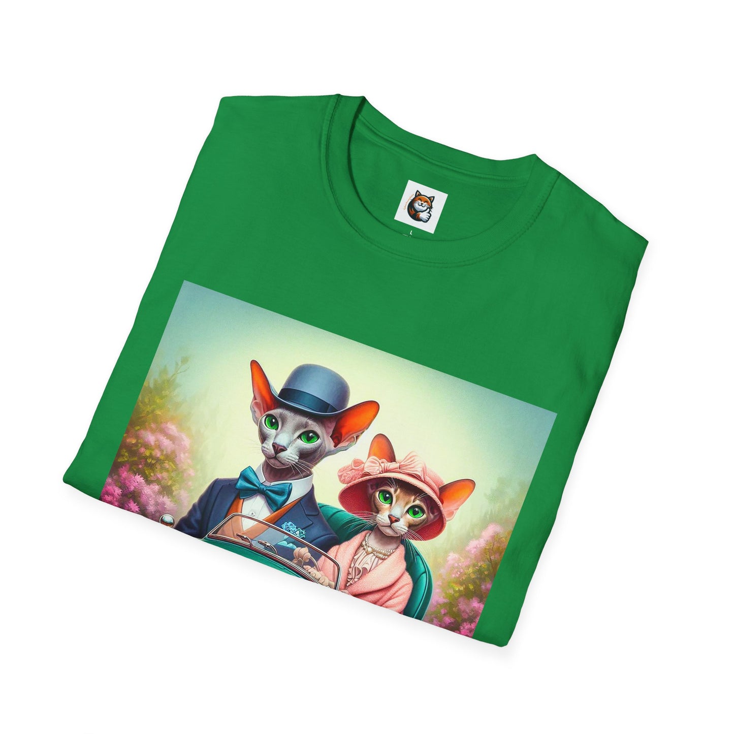 Wacky Oriental Shorthair Unisex Softstyle T-Shirt
