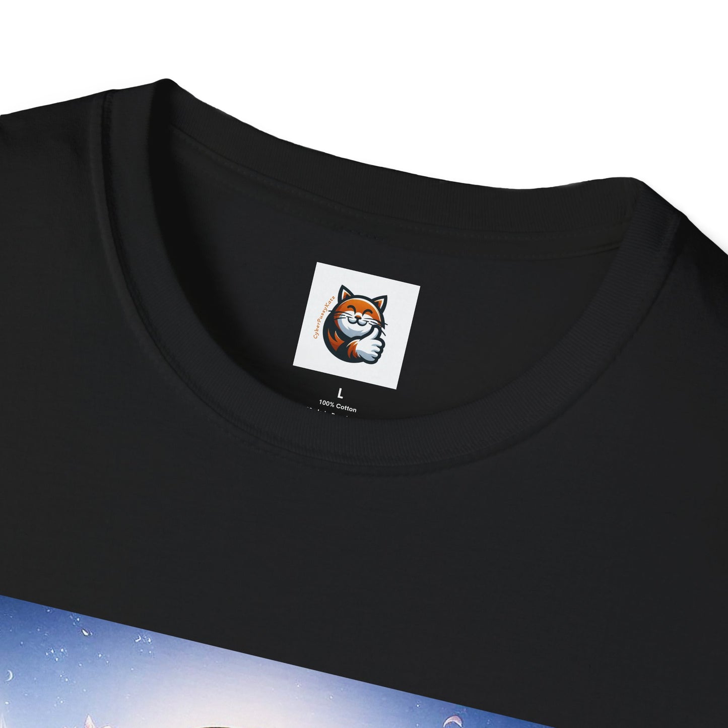 Scottish Fold Cat heavenly Angel T-Shirt