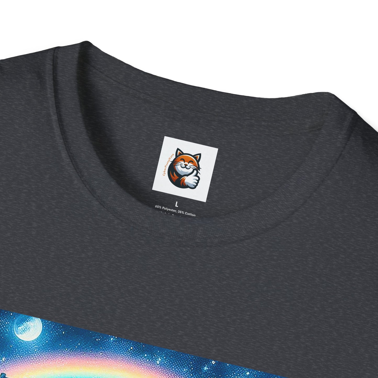 Russian Blue Cat Unisex Softstyle T-Shirt