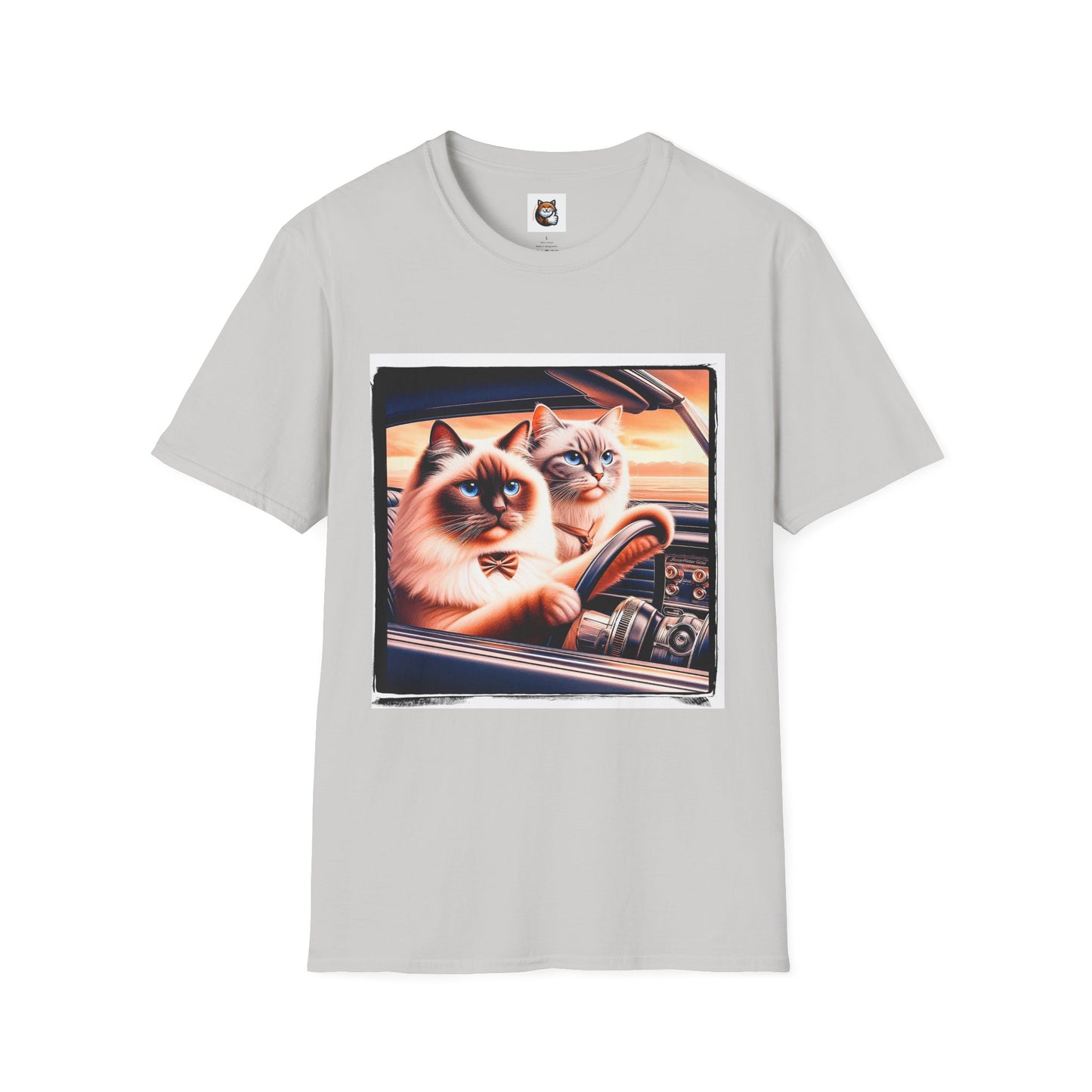 Wacky Birman Unisex Softstyle T-Shirt