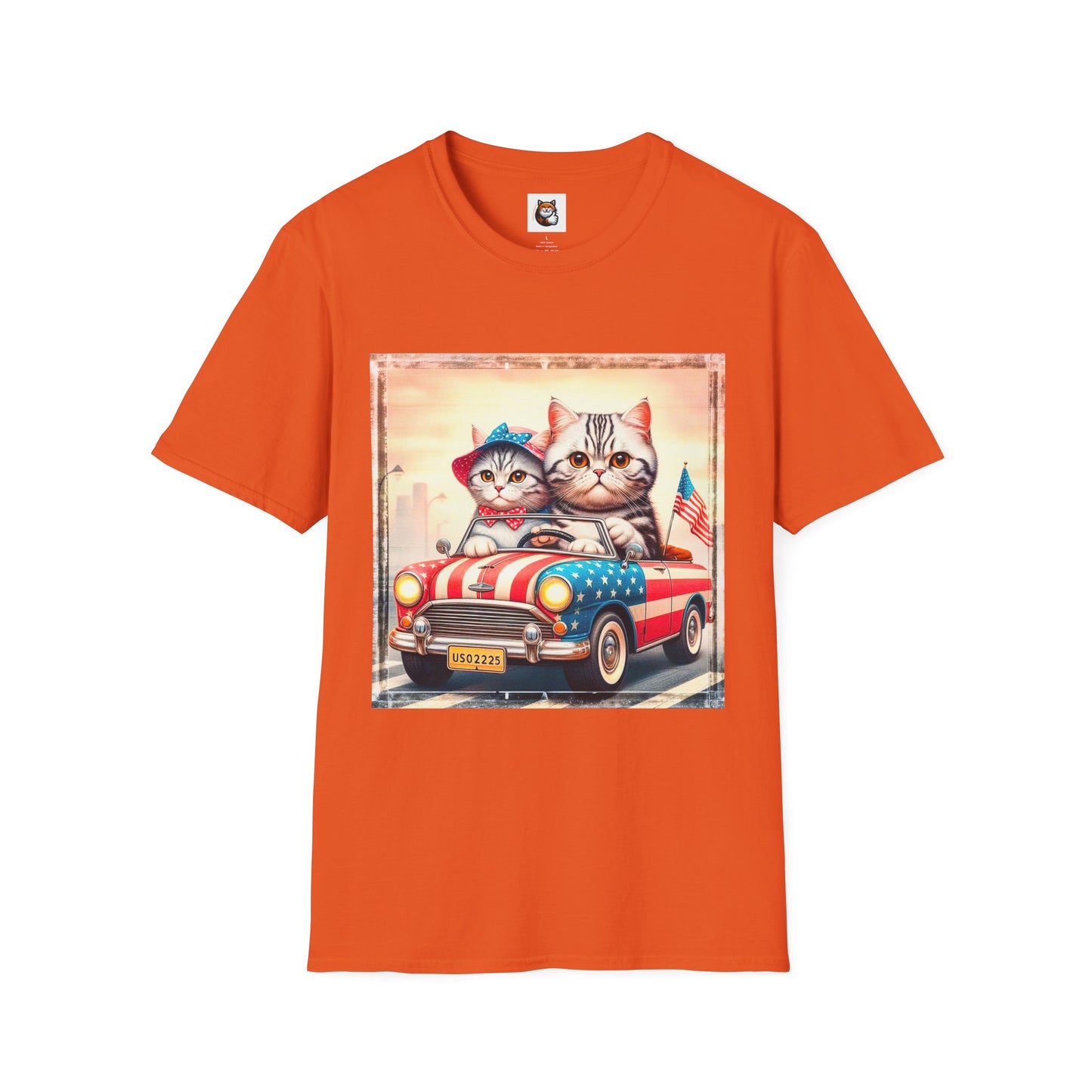 Wacky American Shorthair Unisex Softstyle T-Shirt