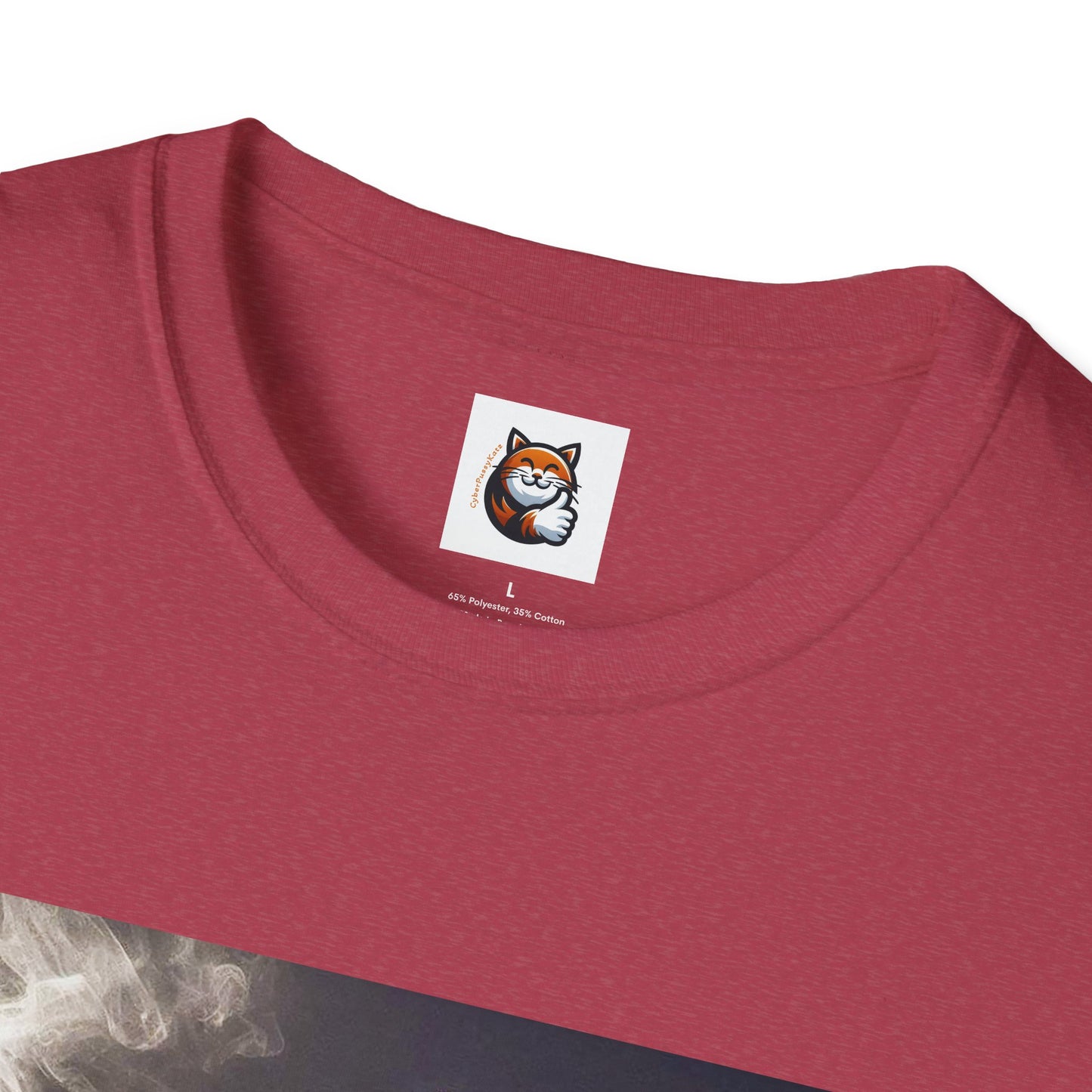 Russian Blue Cat Unisex Softstyle T-Shirt