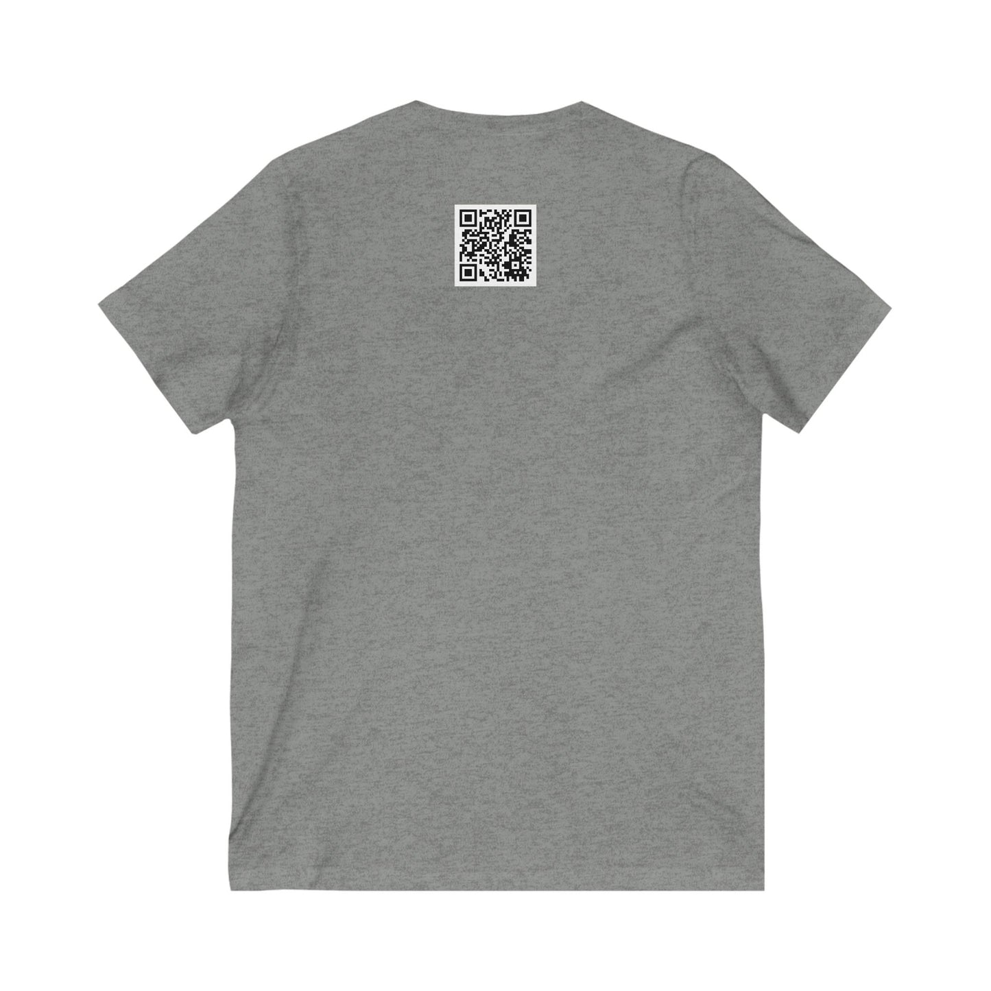 Cornish Rex Cat Unisex Jersey Short Sleeve V-Neck Tee by Printify