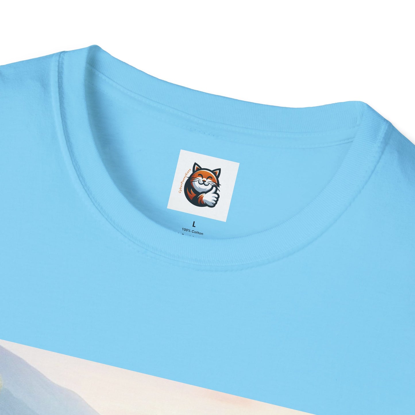 Wacky Norwegian Forest Cat Unisex Softstyle T-Shirt