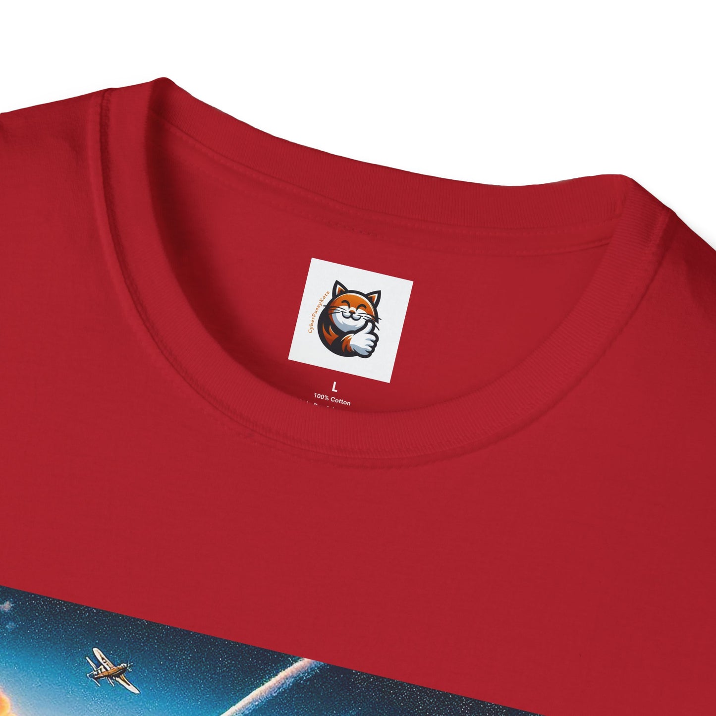 Wacky Norwegian Forest Cat Unisex Softstyle T-Shirt