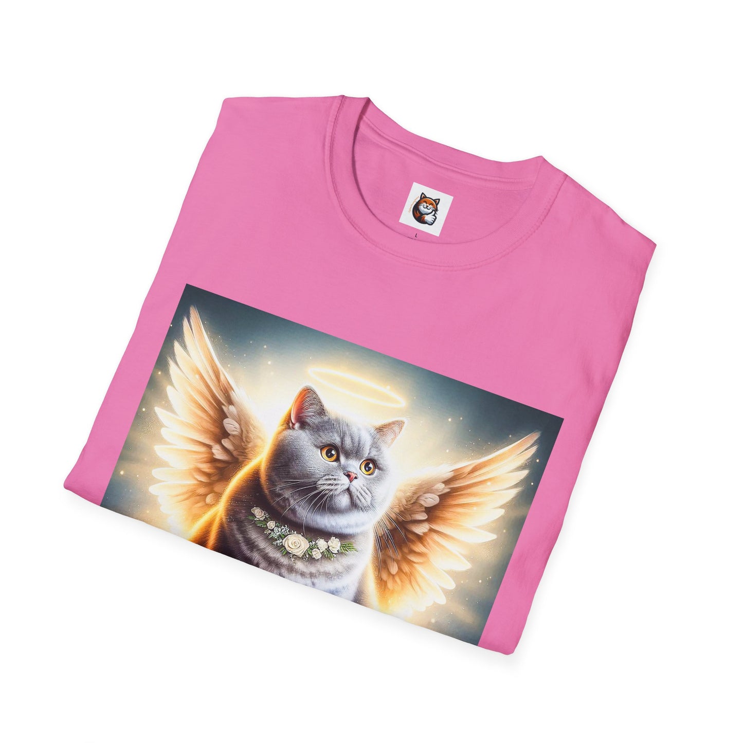 British Shorthair wings Softstyle T-Shirt