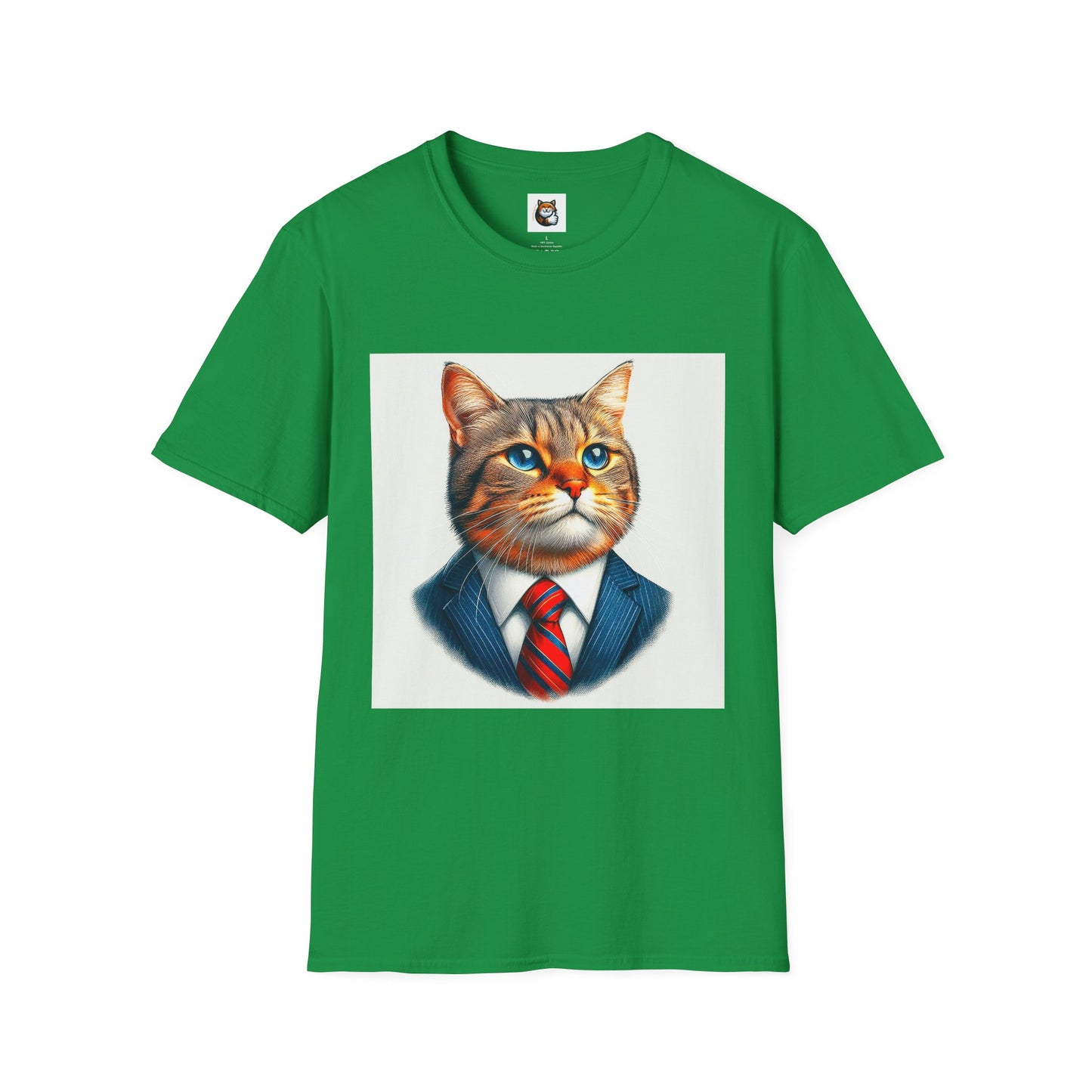 Domestic Cat Unisex Softstyle T-Shirt