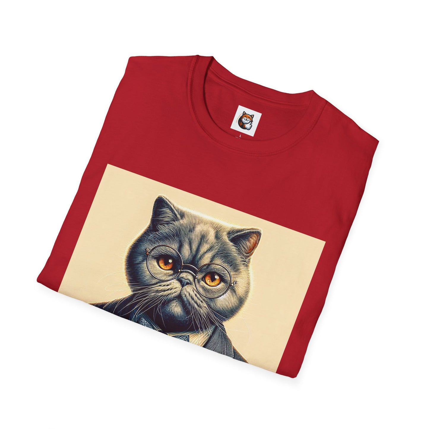 Selkirk Rex Cat T-Shirt business professional