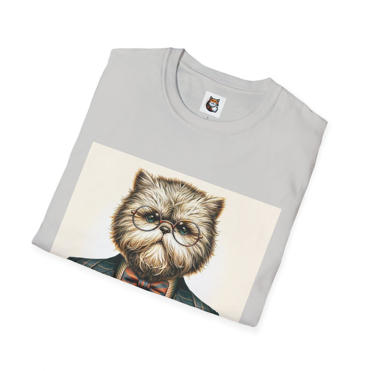 Selkirk Rex Cat T-Shirt old fashioned professional