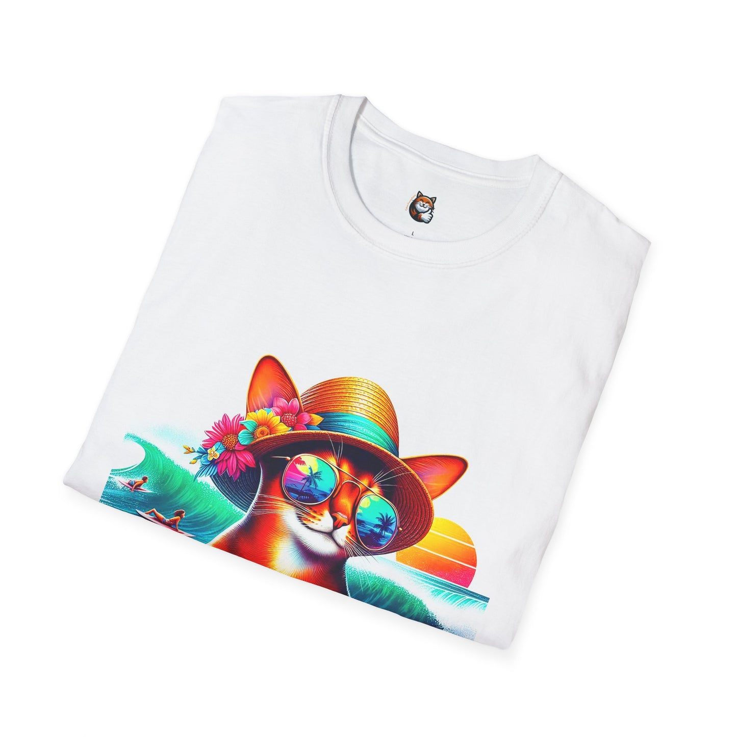 Abyssinian surfer Softstyle T-Shirt