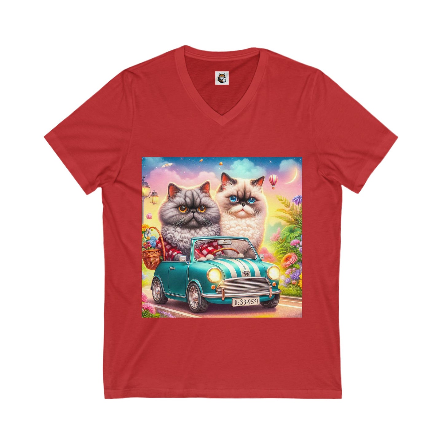 - Selkirk Rex  V-Neck girlfriends driving