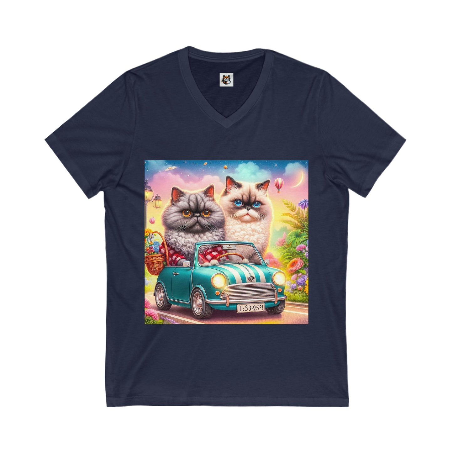 - Selkirk Rex  V-Neck girlfriends driving