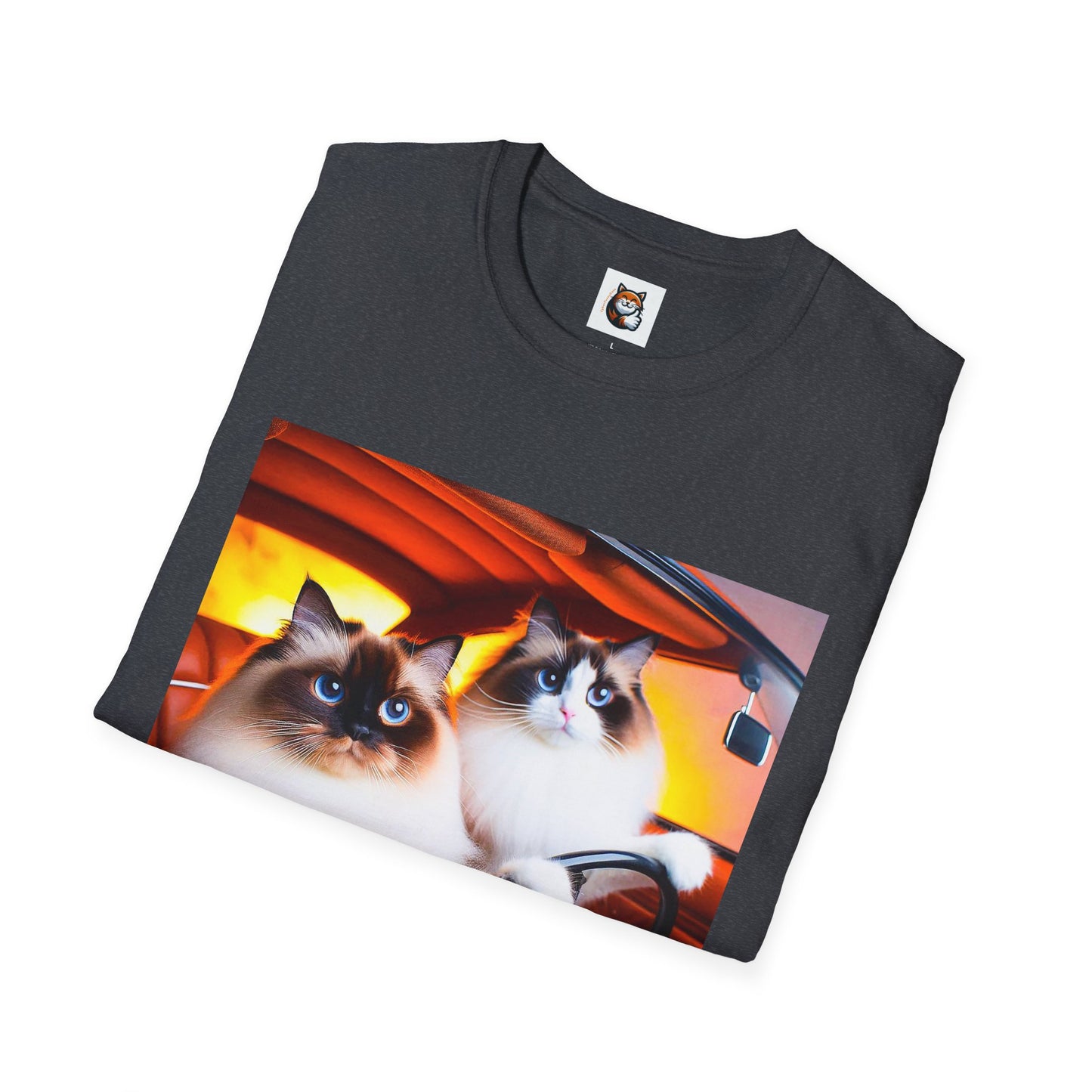 Wacky Ragdoll Unisex Softstyle T-Shirt