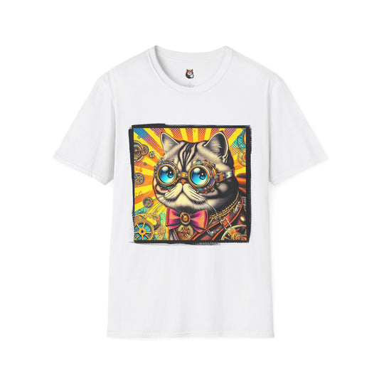 Exotic Shorthair Cat Unisex Softstyle T-Shirt