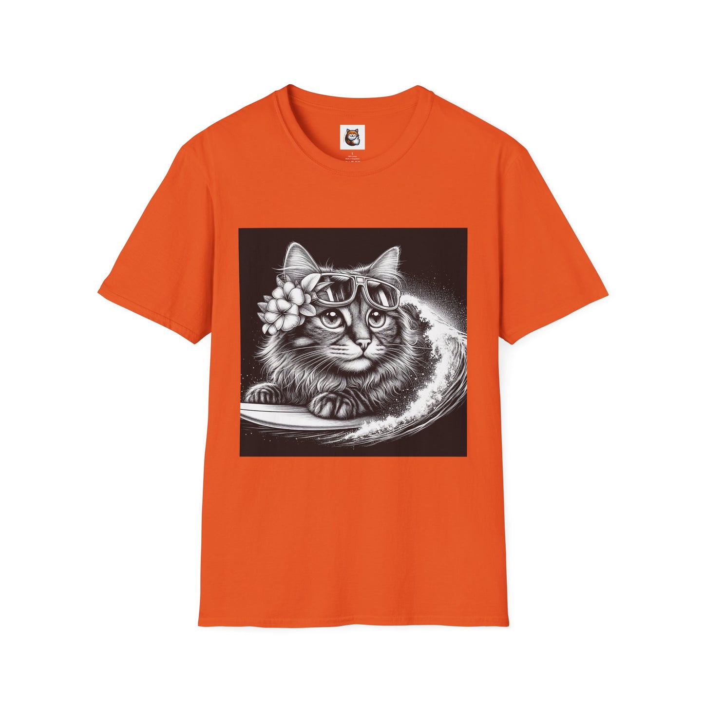 Domestic Cat black and white  T-Shirt