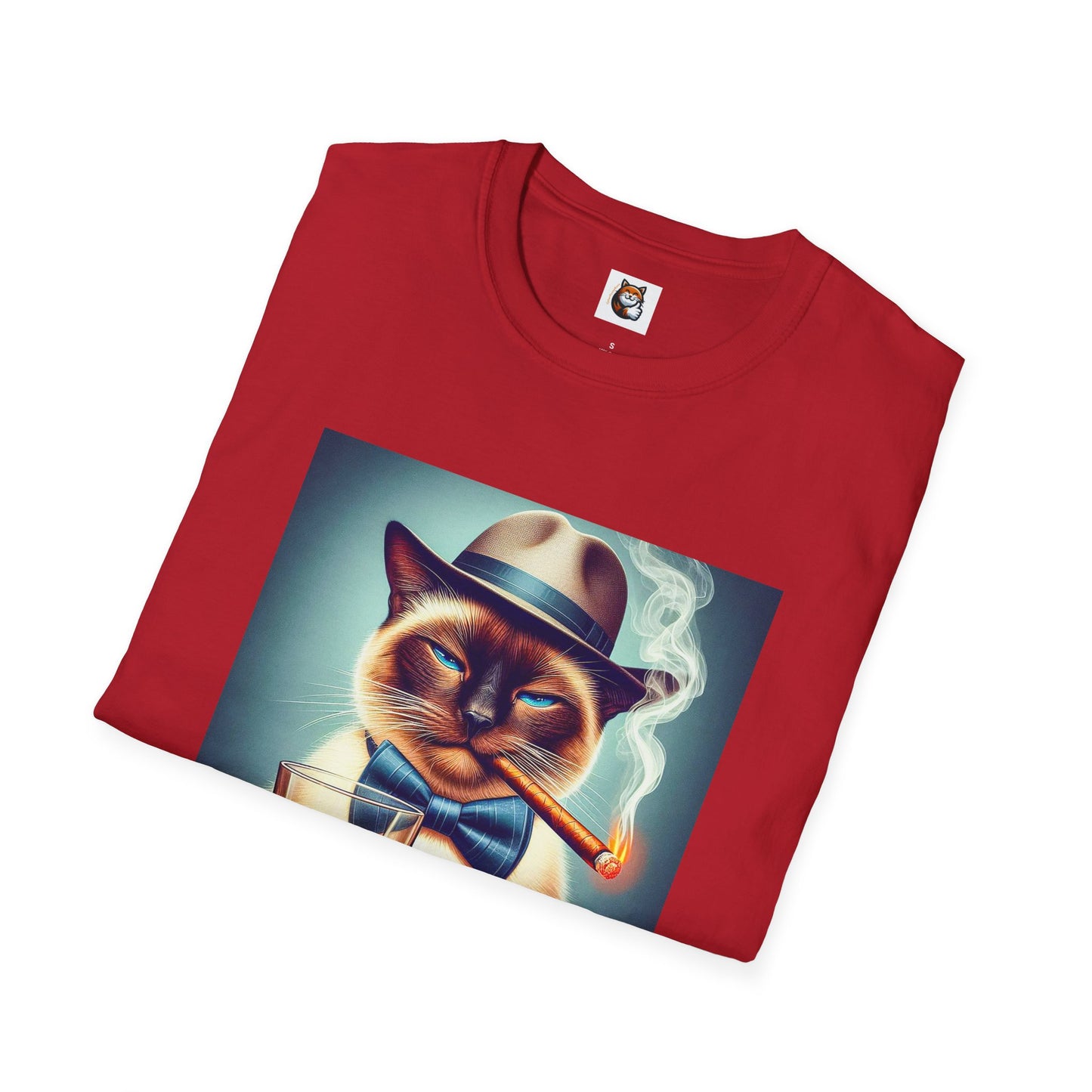 Siamese Cat smoking shirt