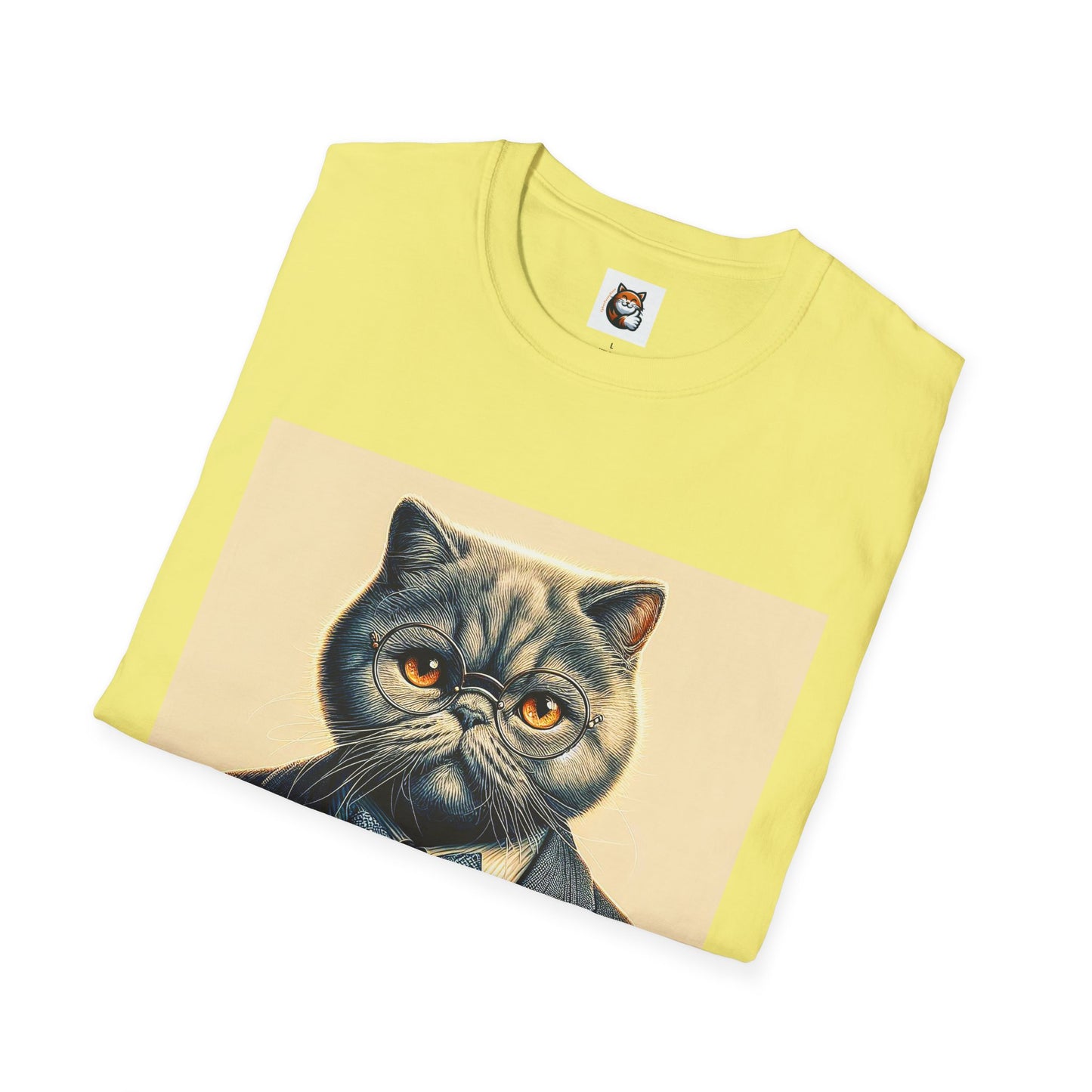 Selkirk Rex Cat T-Shirt business professional