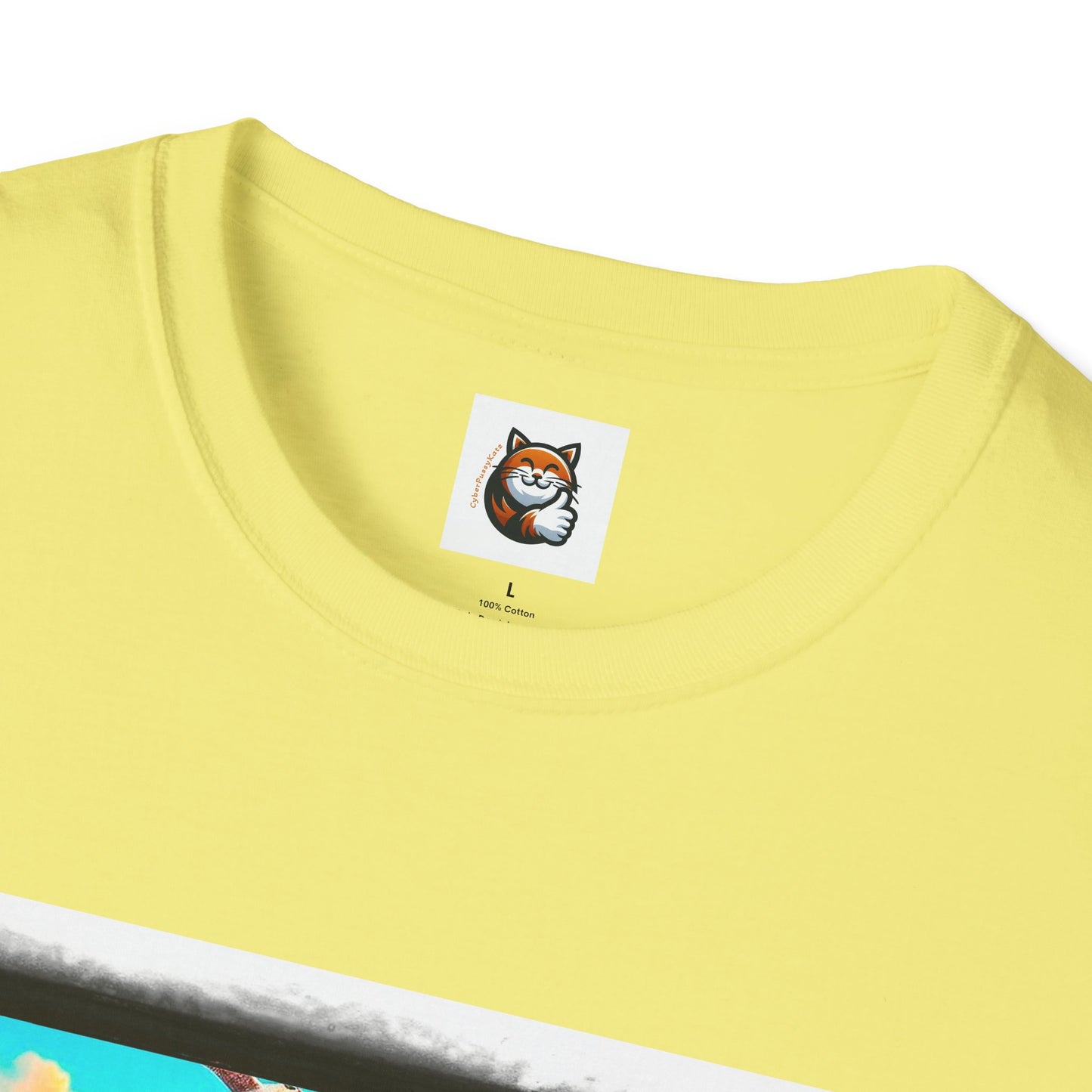 Domestic Cat Unisex Softstyle T-Shirt