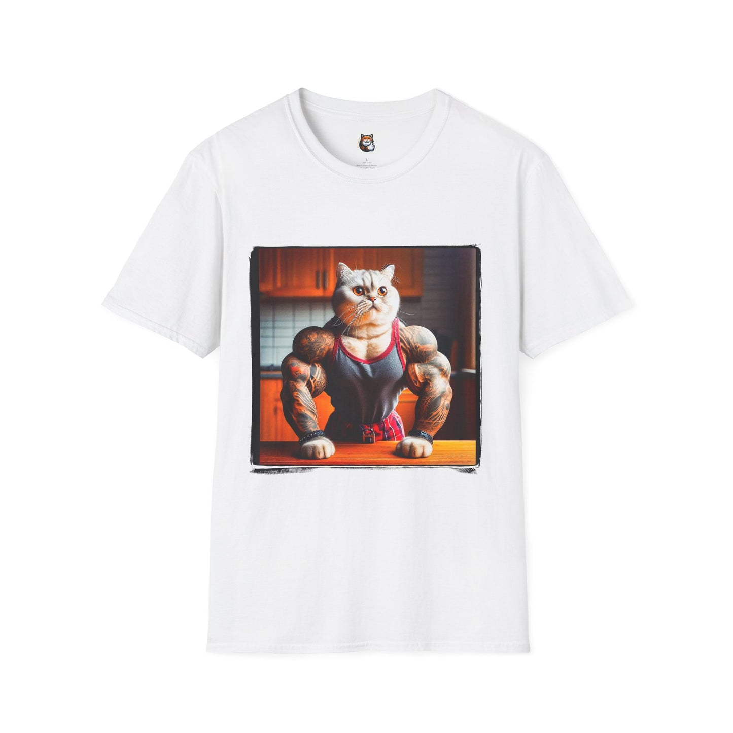 Domestic Cat Unisex Softstyle T-Shirt
