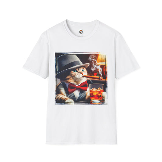 Domestic Cat Unisex Softstyle T-Shirt
