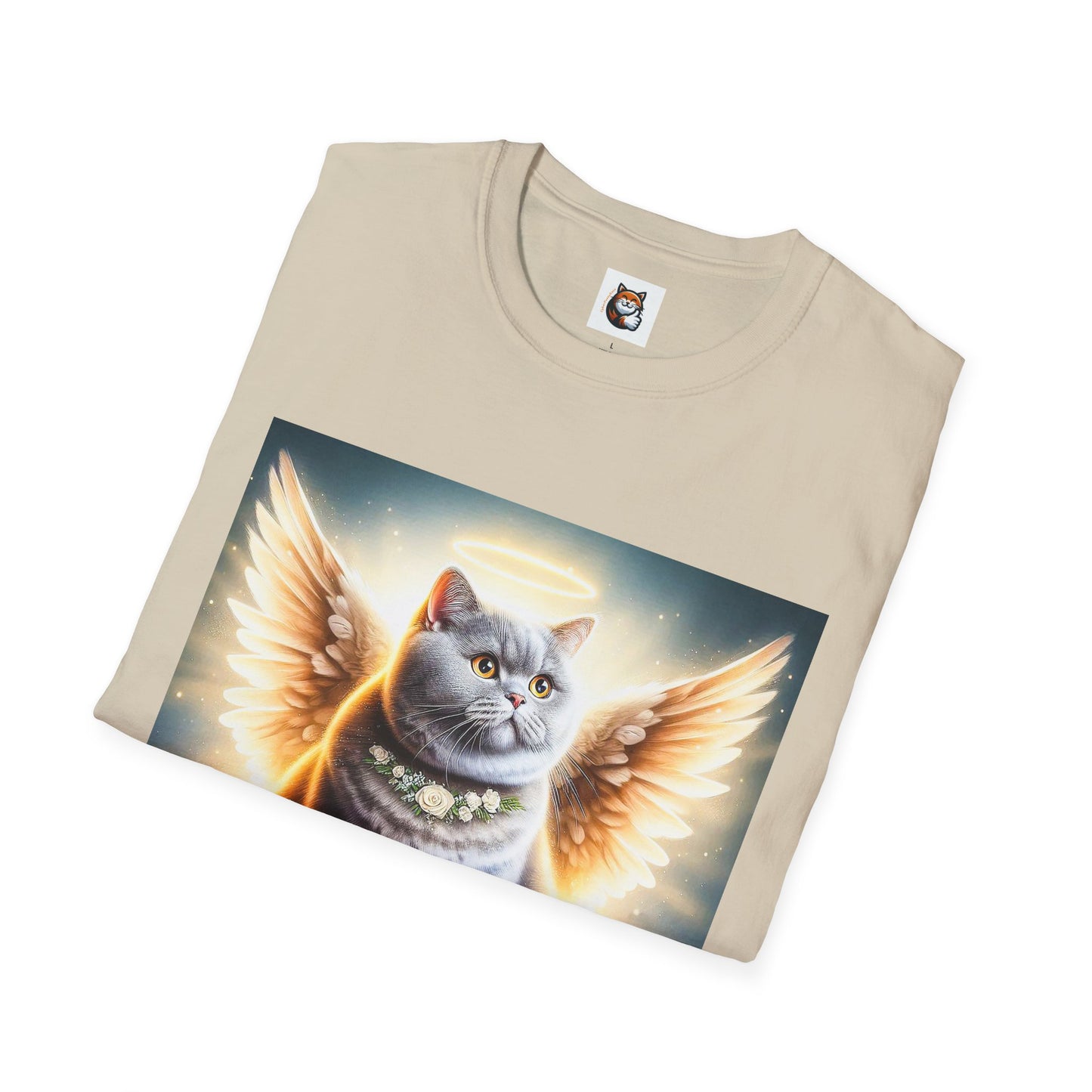 British Shorthair wings Softstyle T-Shirt