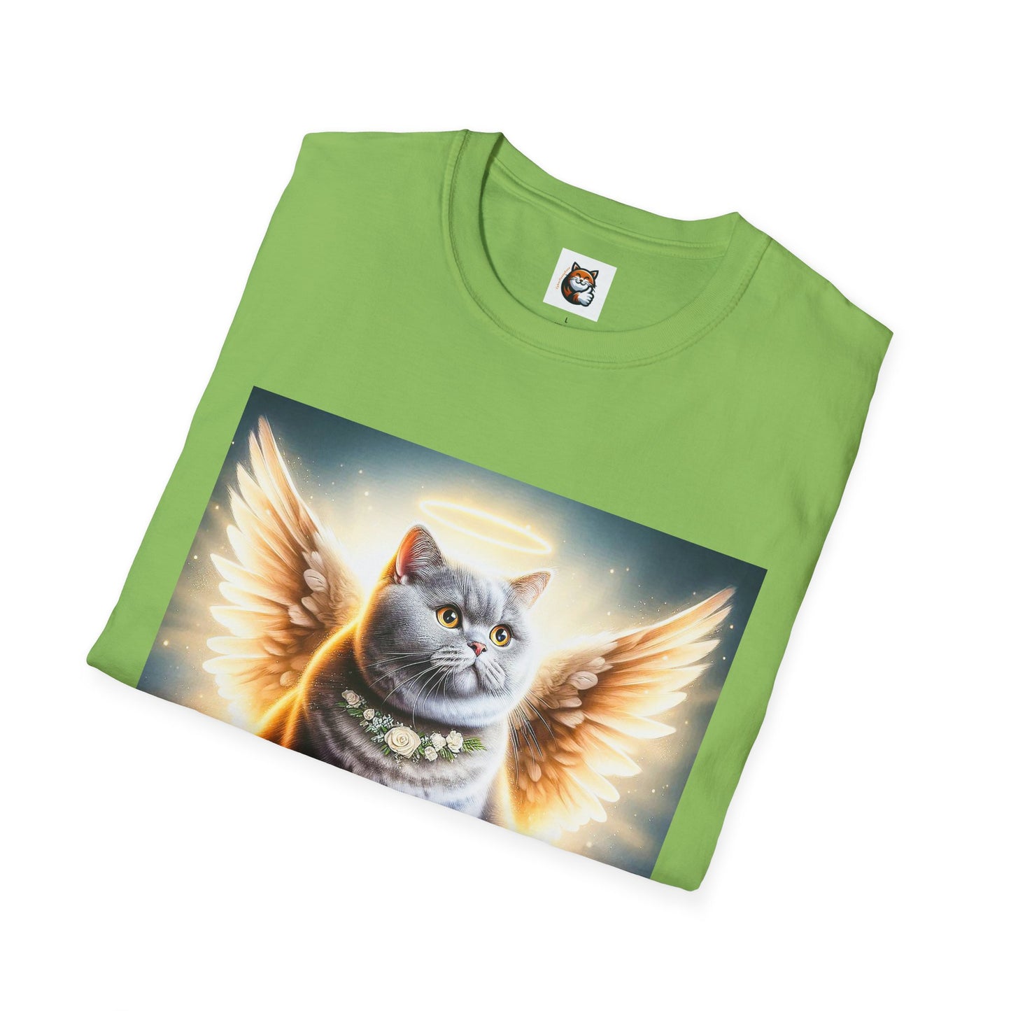 British Shorthair wings Softstyle T-Shirt