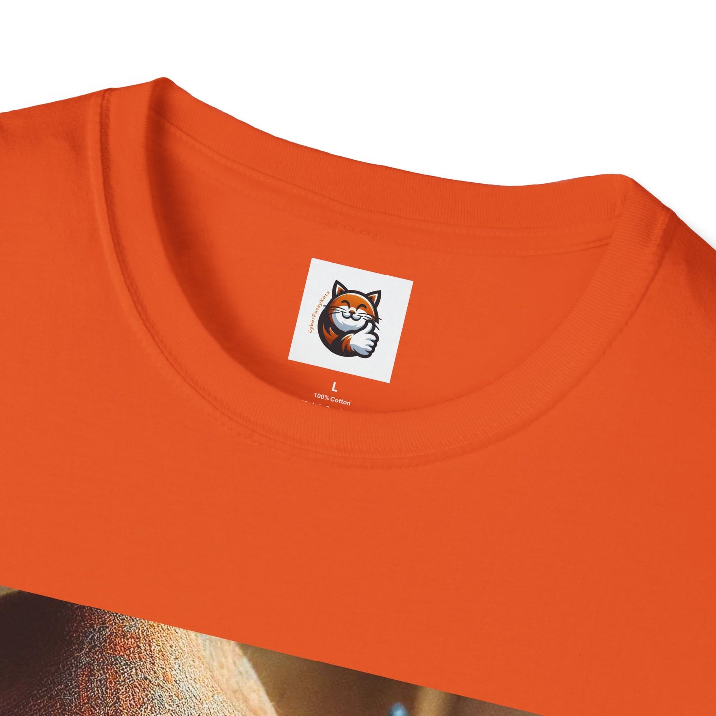 Russian Blue Cat hat and bow tie T-Shirt