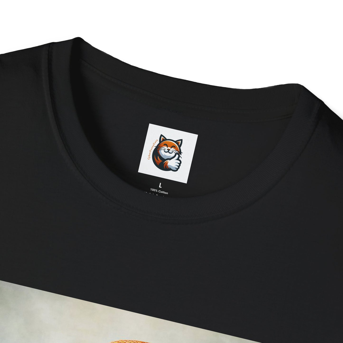 British Shorthair  hat and bow Unisex Softstyle T-Shirt